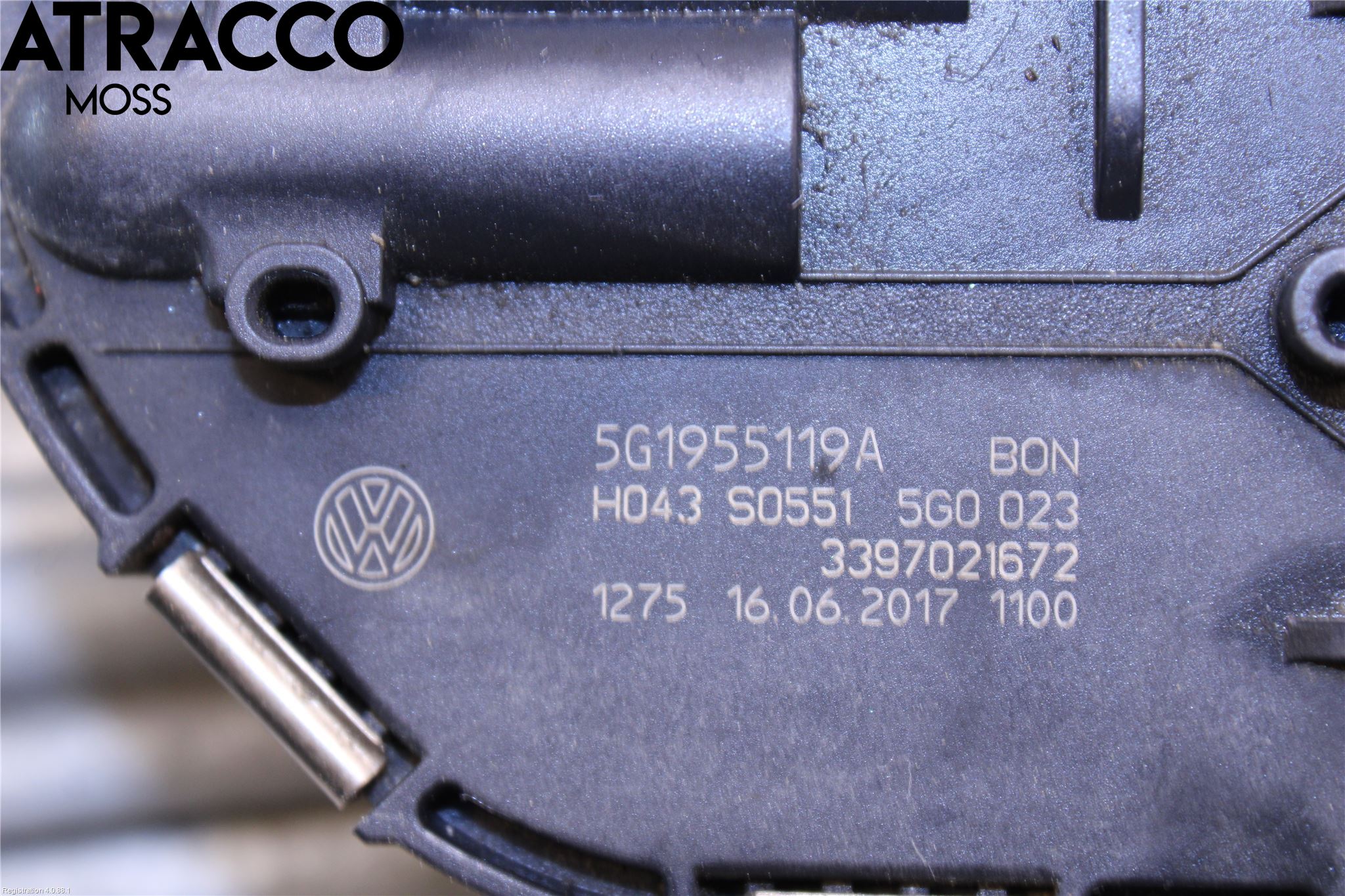 Volkswagen VW GOLF / E-GOLF VII 13-20 Viskermotor Frontrute