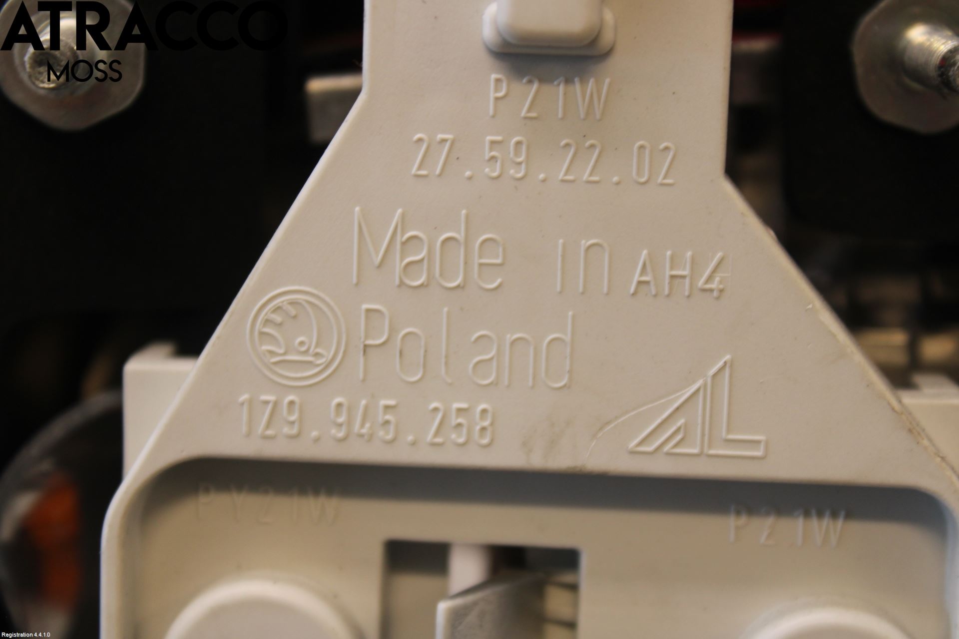 Skoda OCTAVIA (1Z) 05-13 Baklykt Høyre