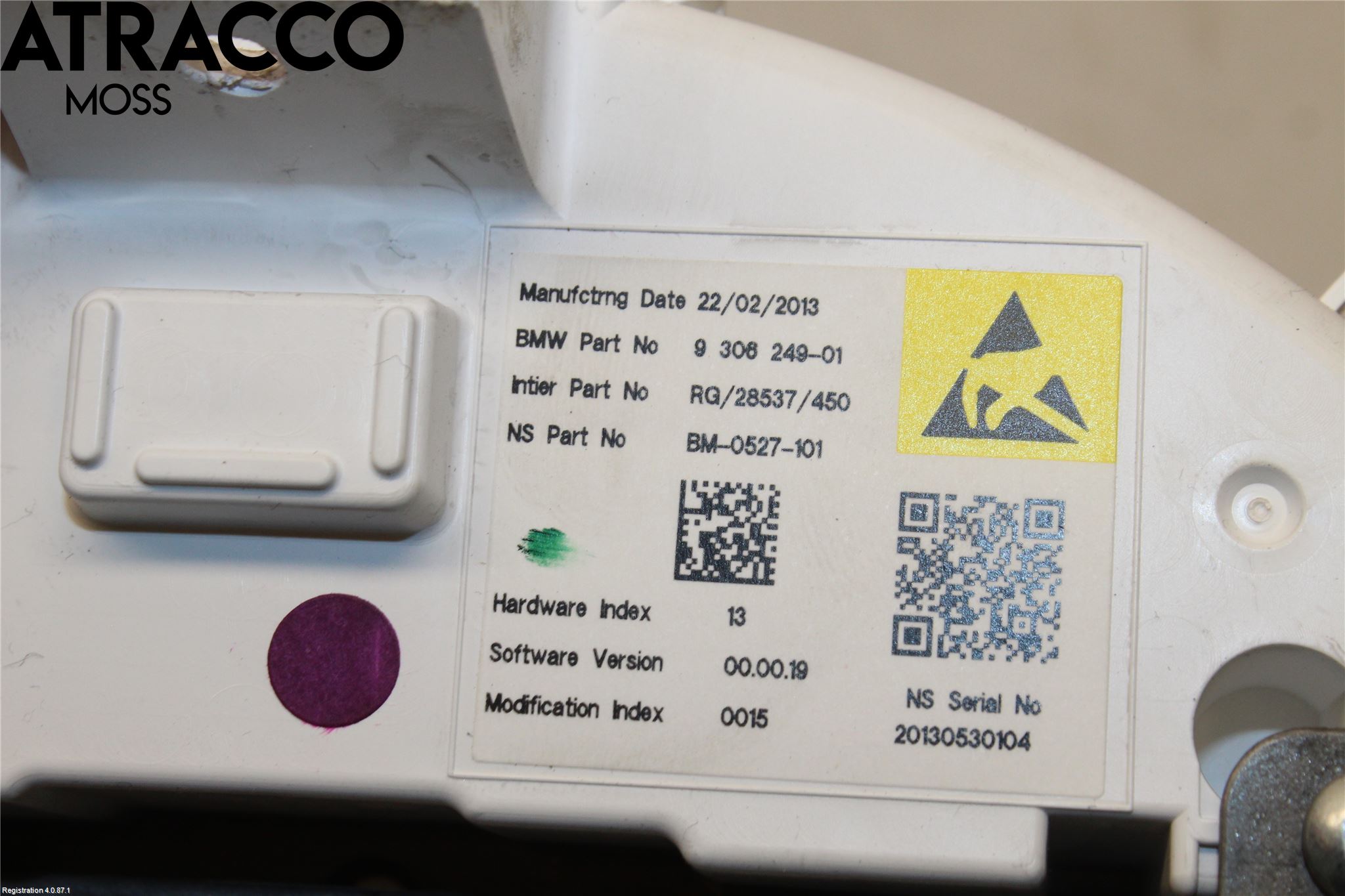 Mini COUNTRYMAN R60 11-16 Instr Kombinert