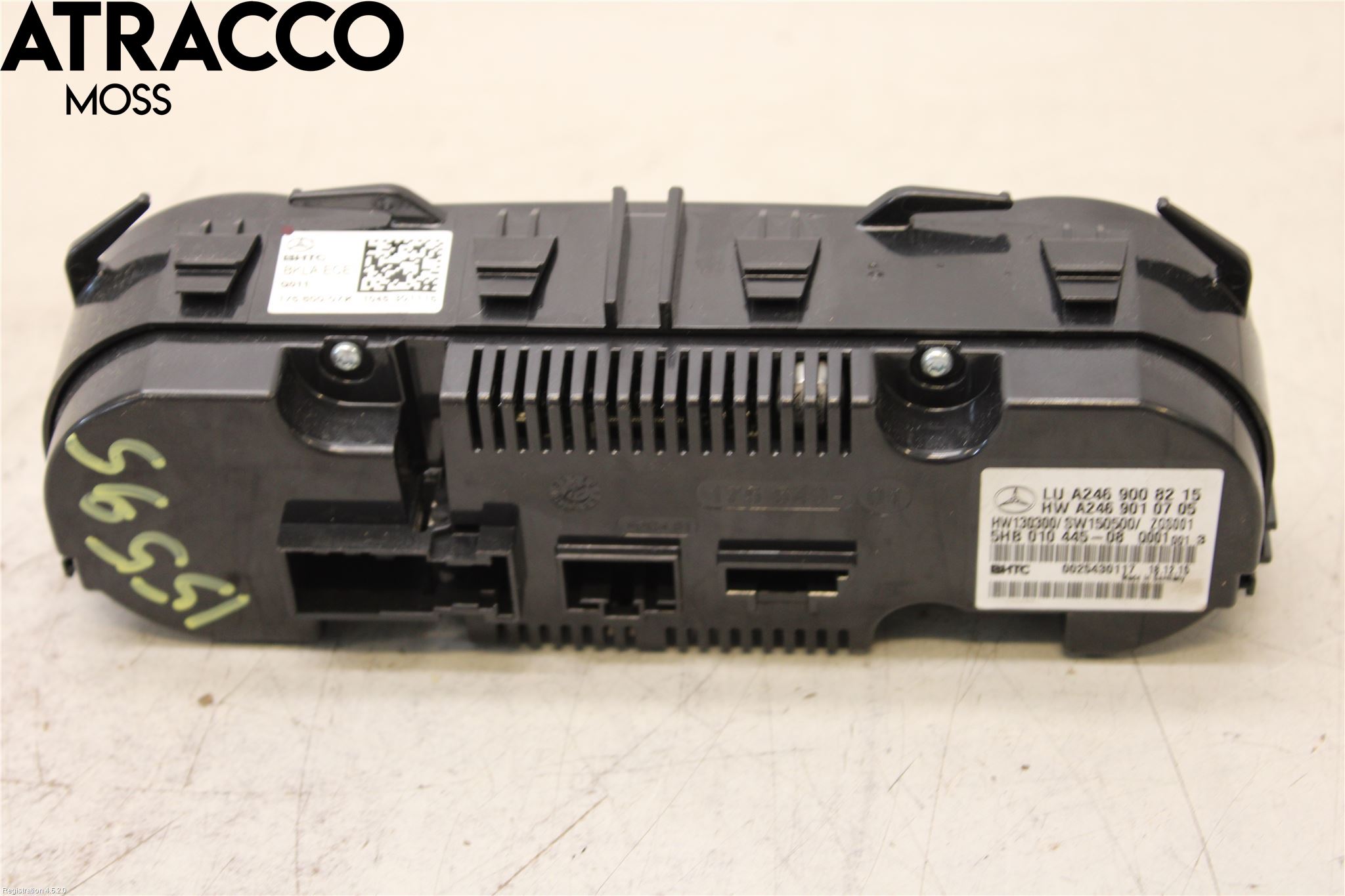 Mercedes-Benz MB B-KLASS (W246/W242) 12-19 Varme Ac Betjening-Display