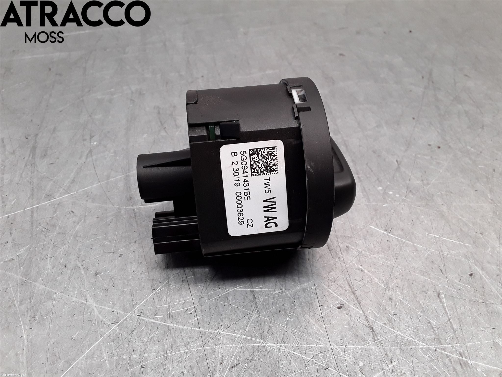 Volkswagen VW GOLF / E-GOLF VII 13-20 Bryter Ratt Blinklys - Lys