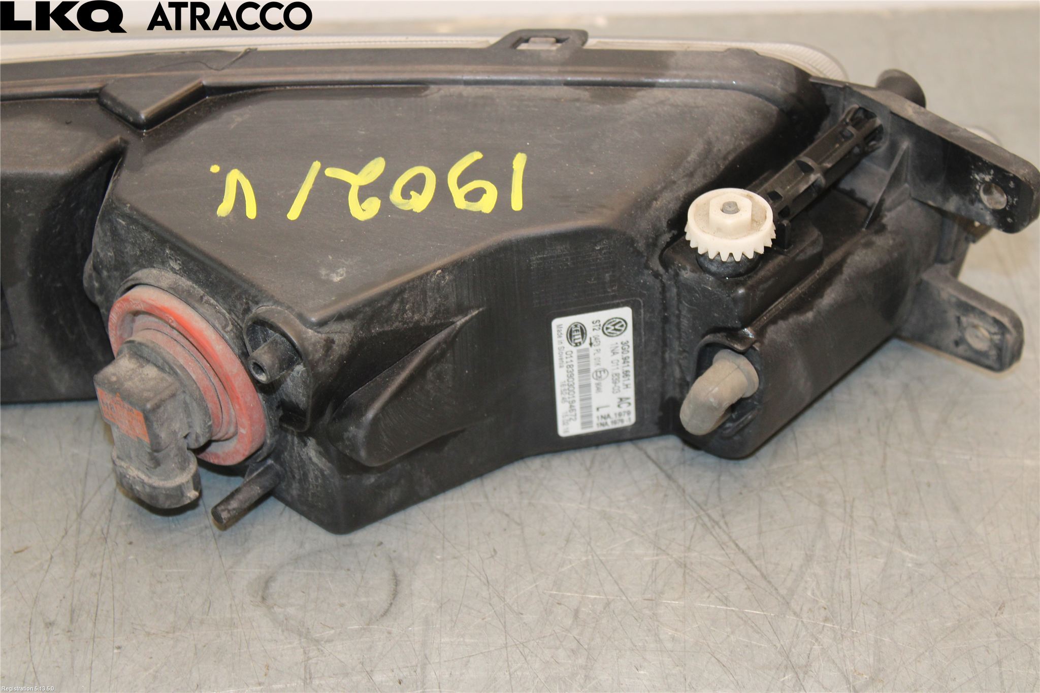 Volkswagen VW PASSAT 15-19 Frontlykt-Kurve-Tåkelys