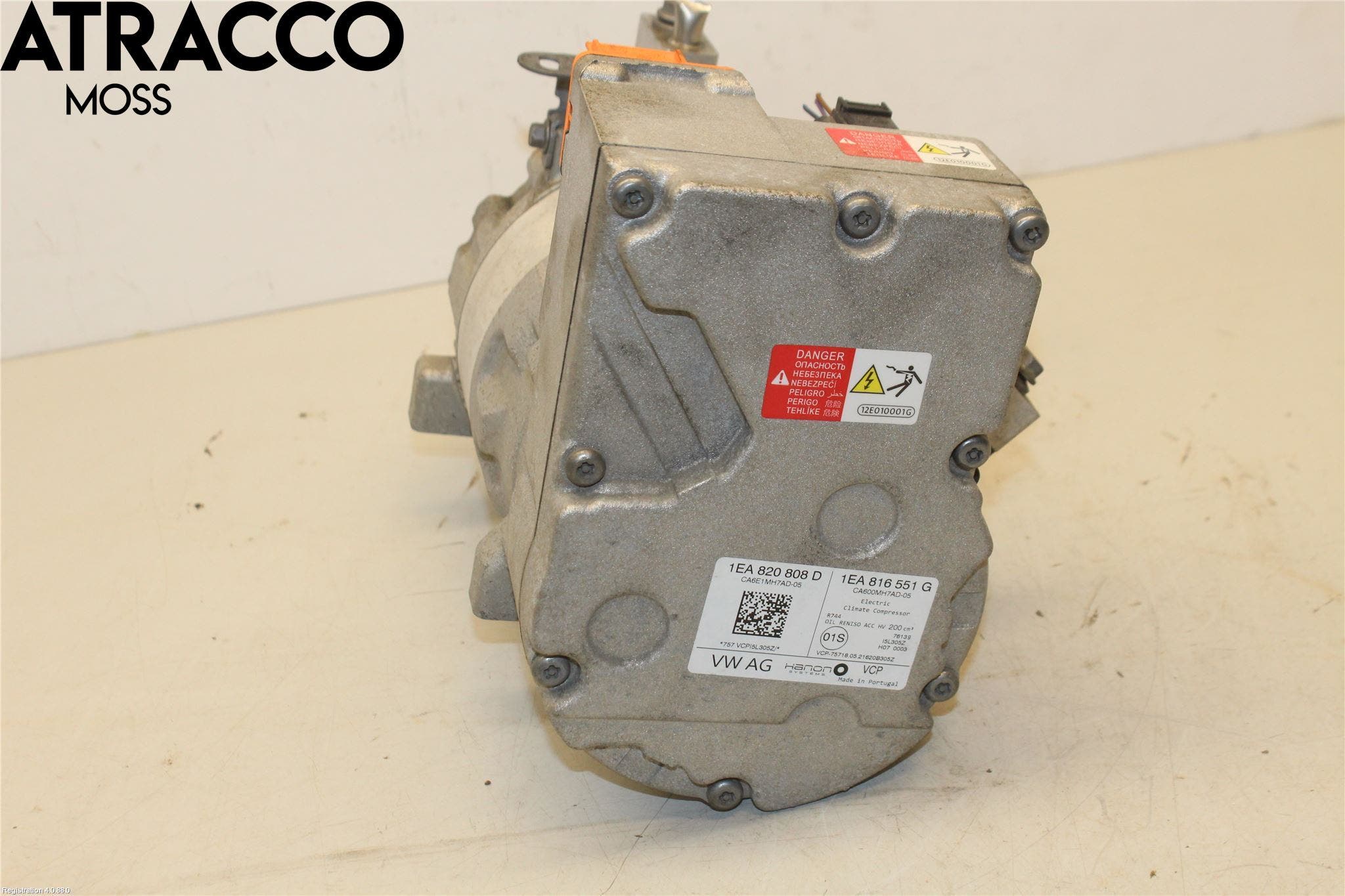 Volkswagen VW ID.4 21- Varme Ac Kompressor