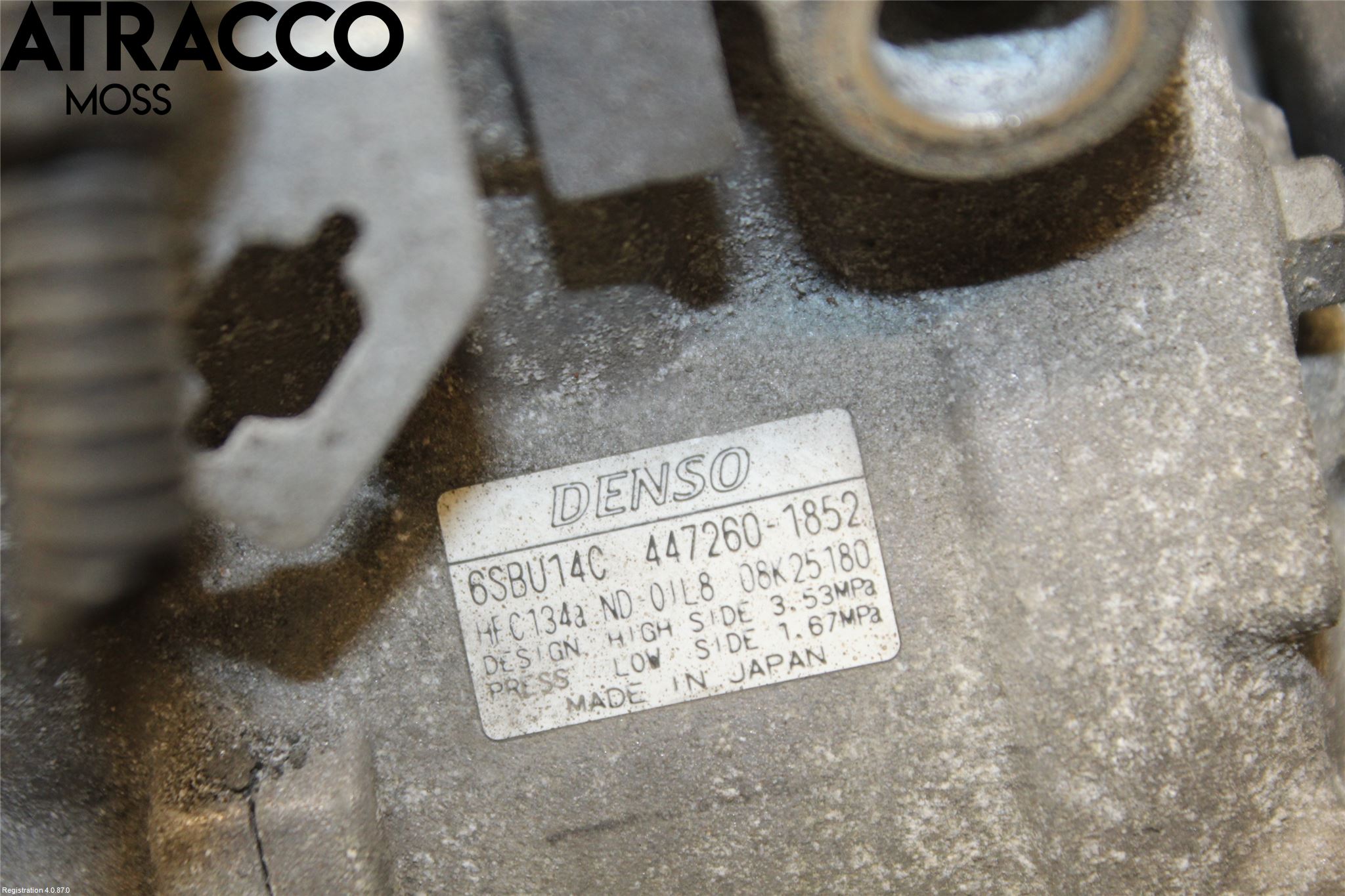 BMW 5 E60/61 Sed/Tou 02-10 Varme Ac Kompressor