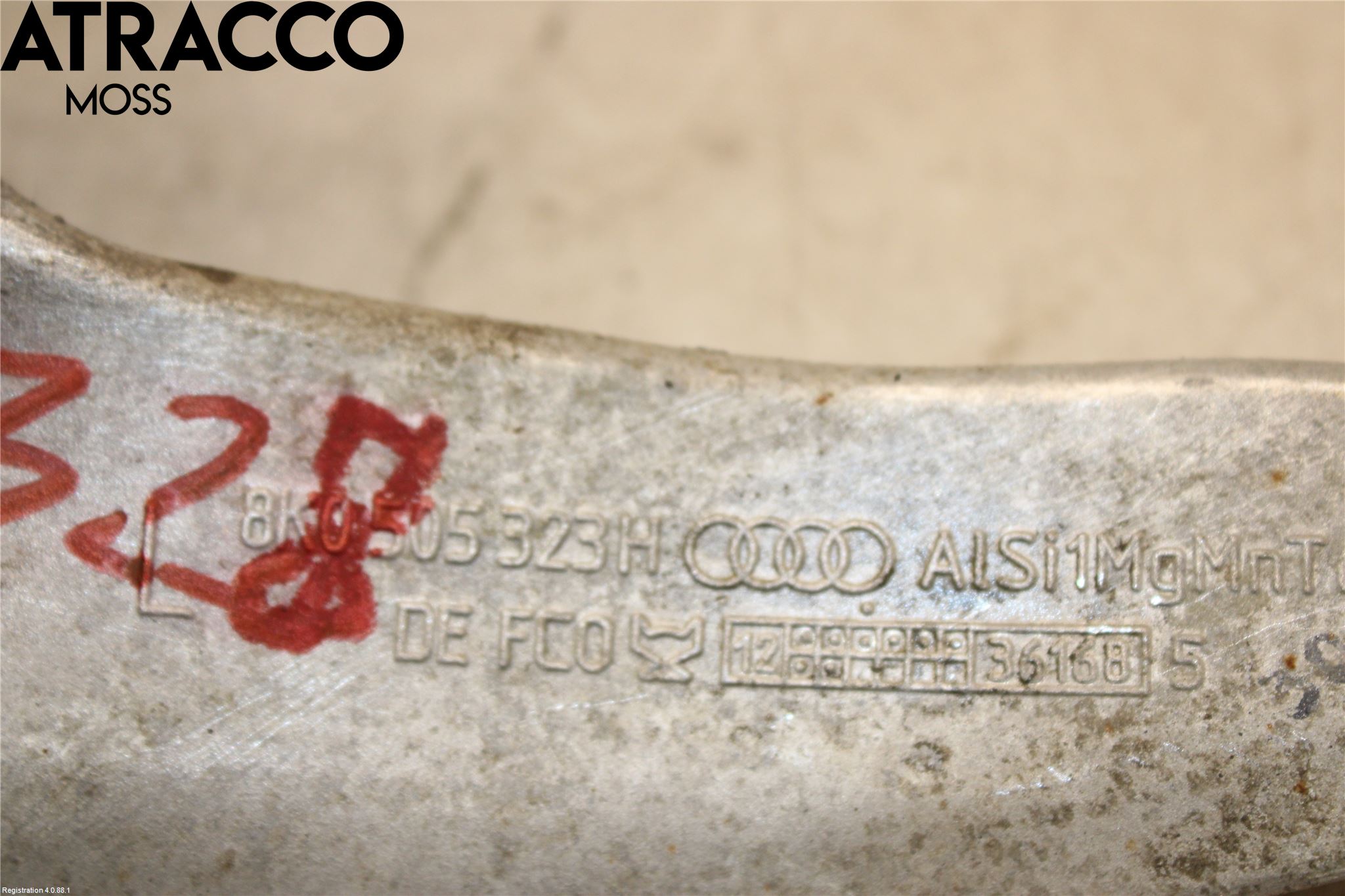 Audi Q5 09-16 Bærearm Bak Venstre Øvre