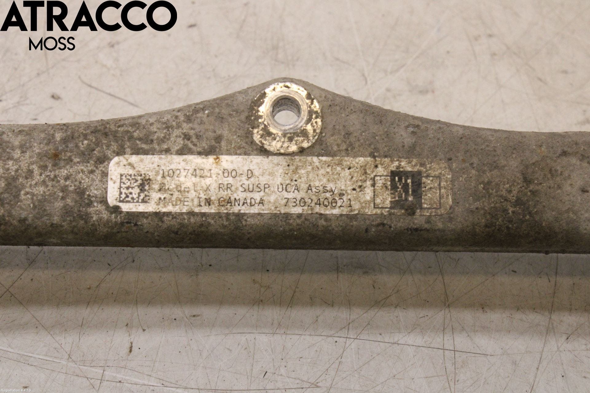 Tesla MODEL X 16- Bærearm Bak Høyre Øvre