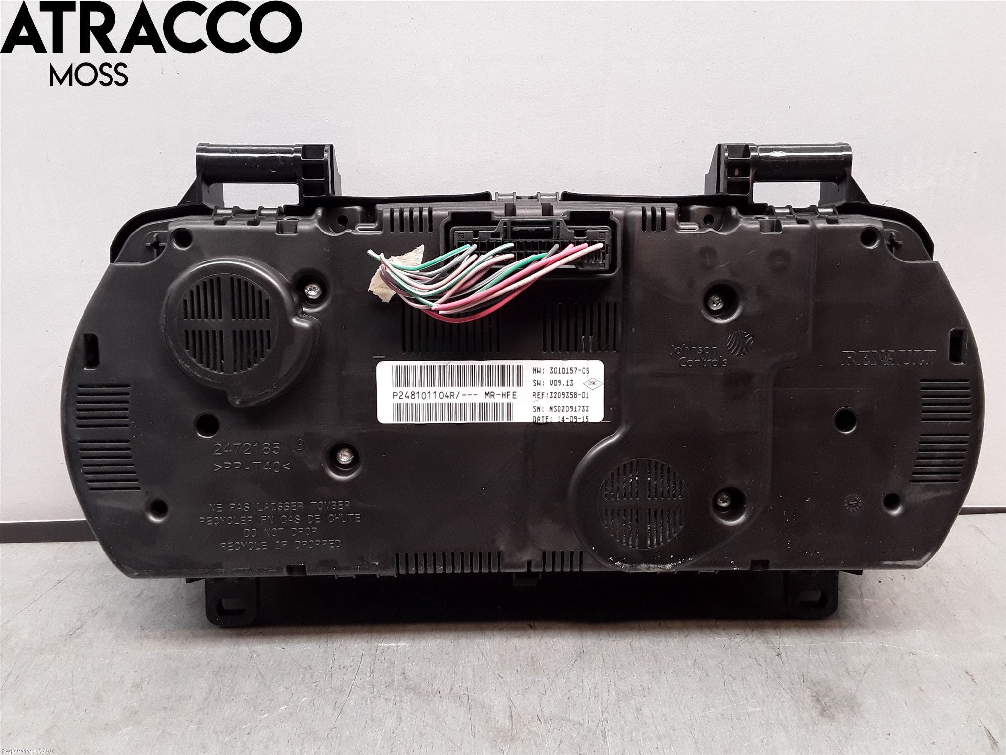 Renault KADJAR 15- Instr Speedometer