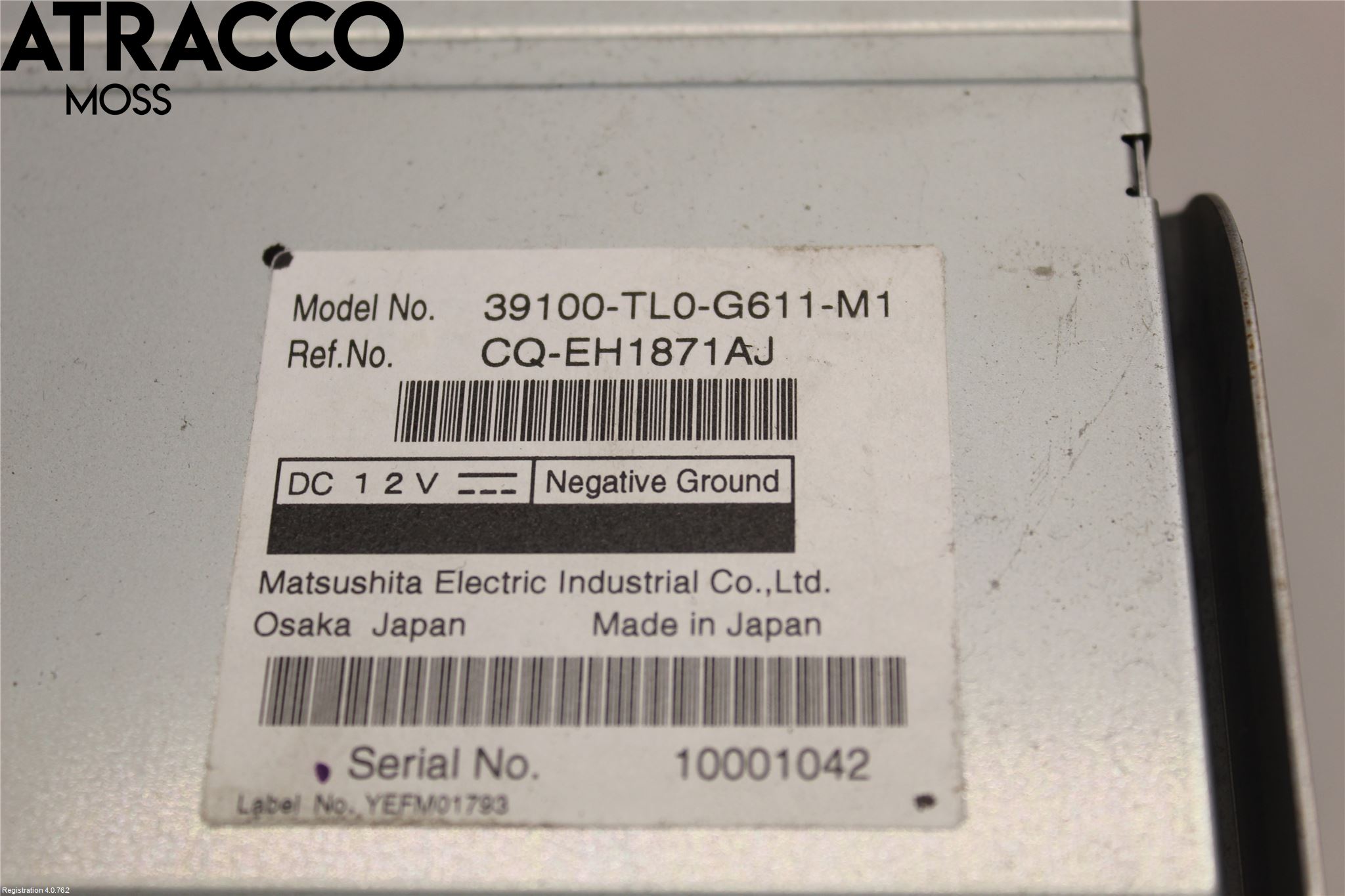 Honda ACCORD    08- Stereo Radio