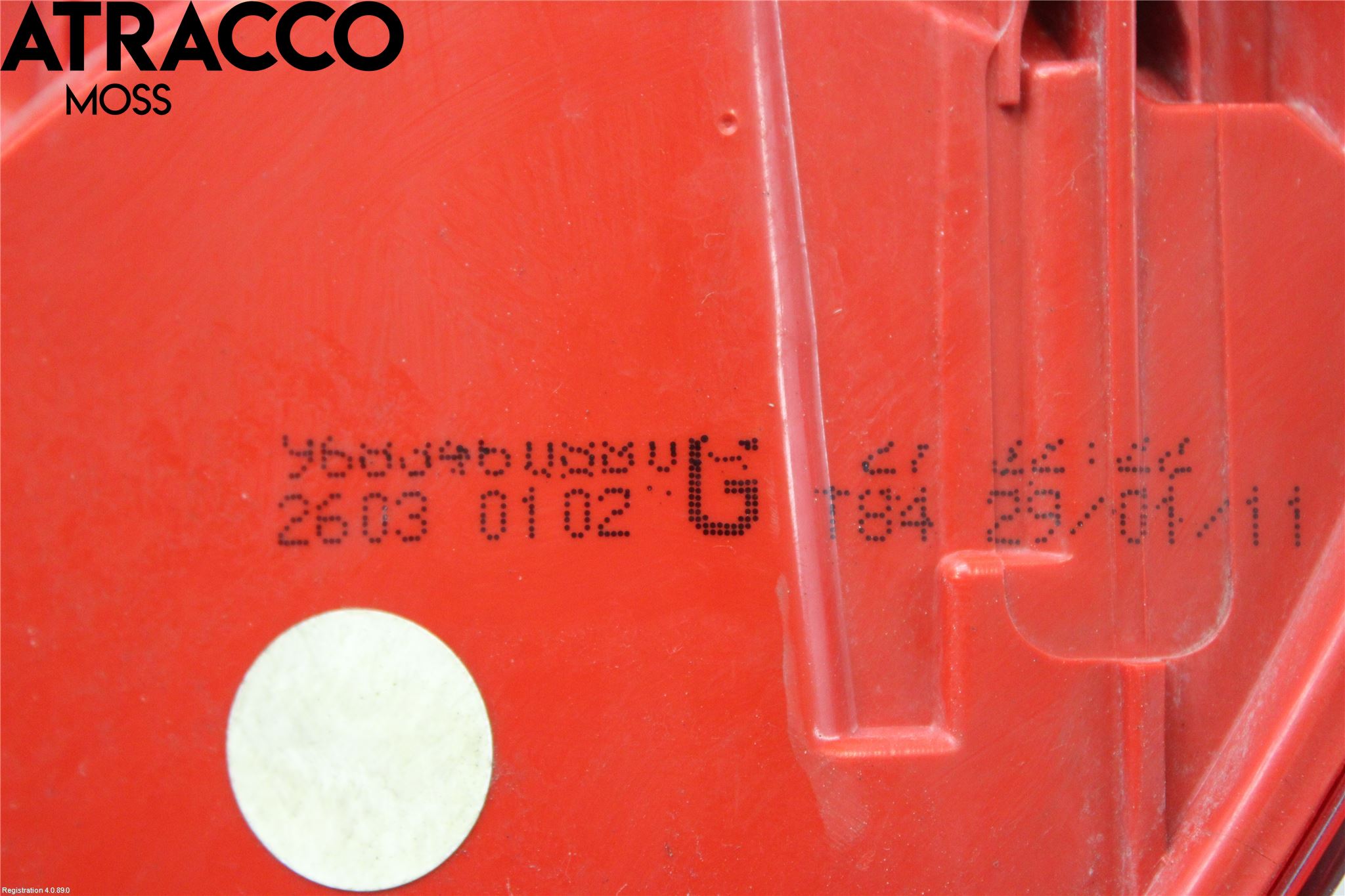 Peugeot 3008 09-16 Baklykt Venstre