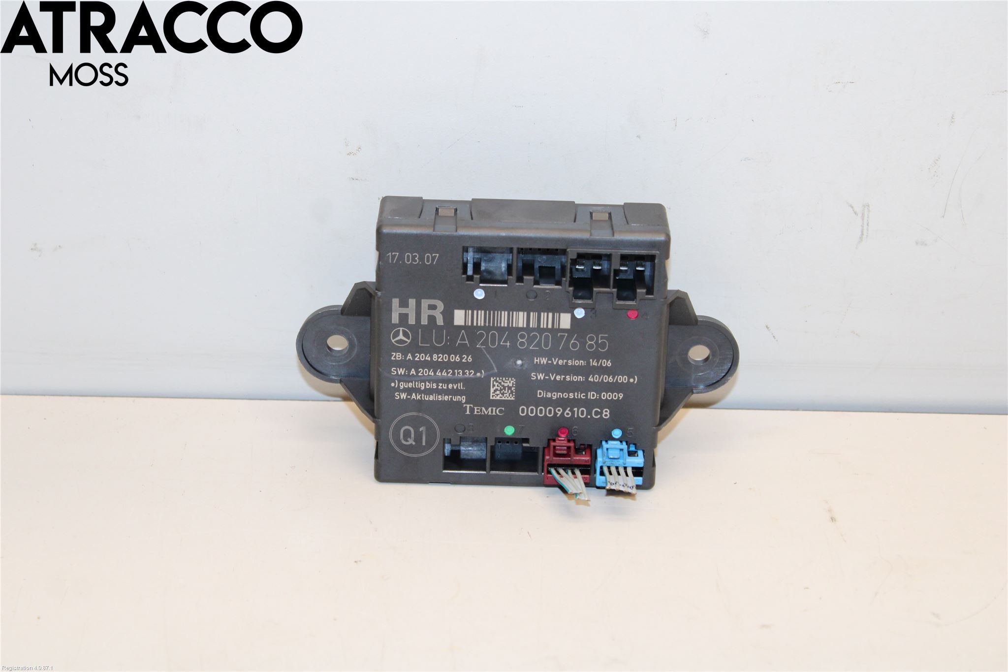 Mercedes-Benz MB C-KLASS (W204) 07-15 Styreenhet Dør