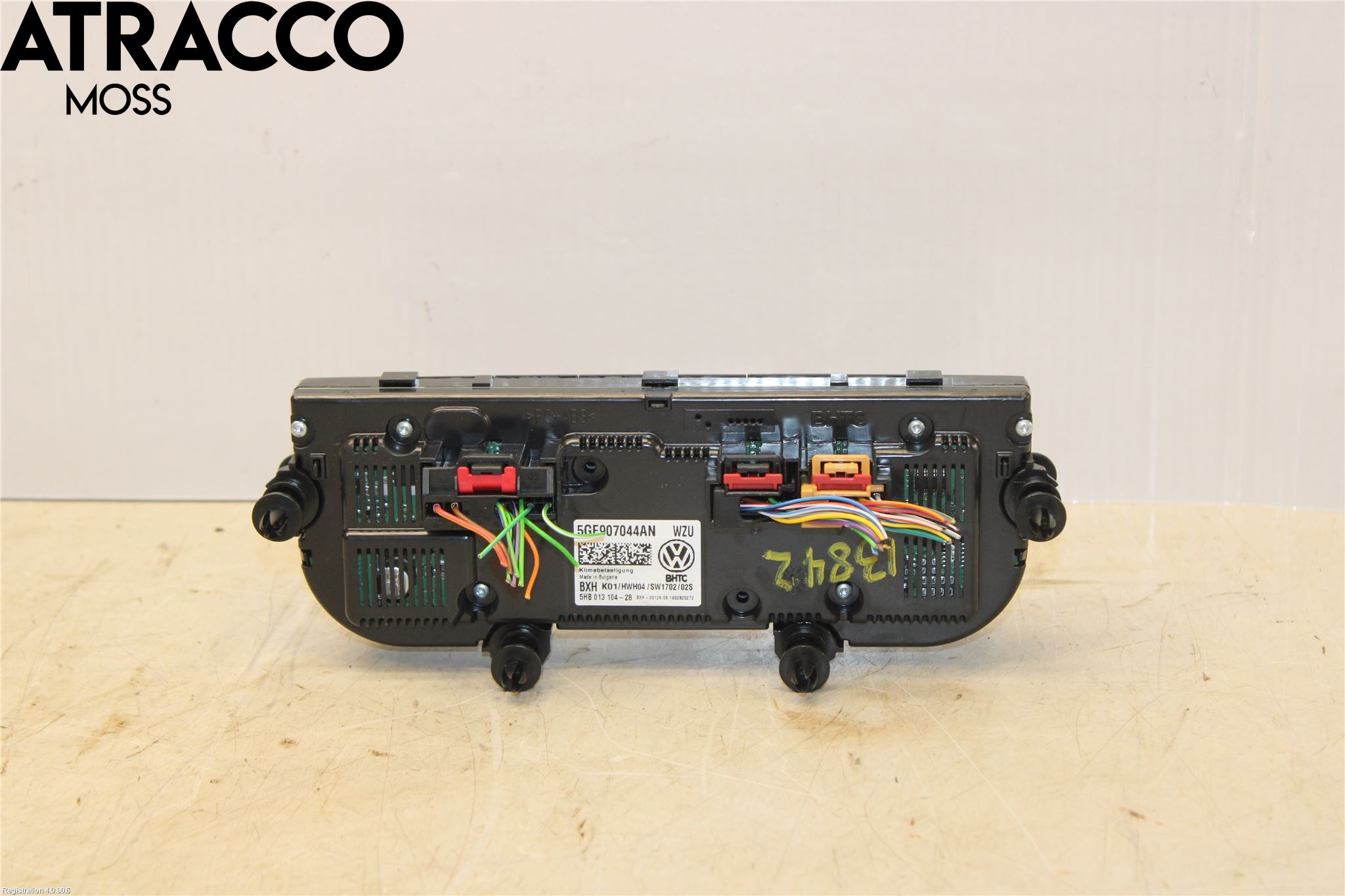 Volkswagen VW GOLF / E-GOLF VII 13-20 Varme Ac Betjening-Display