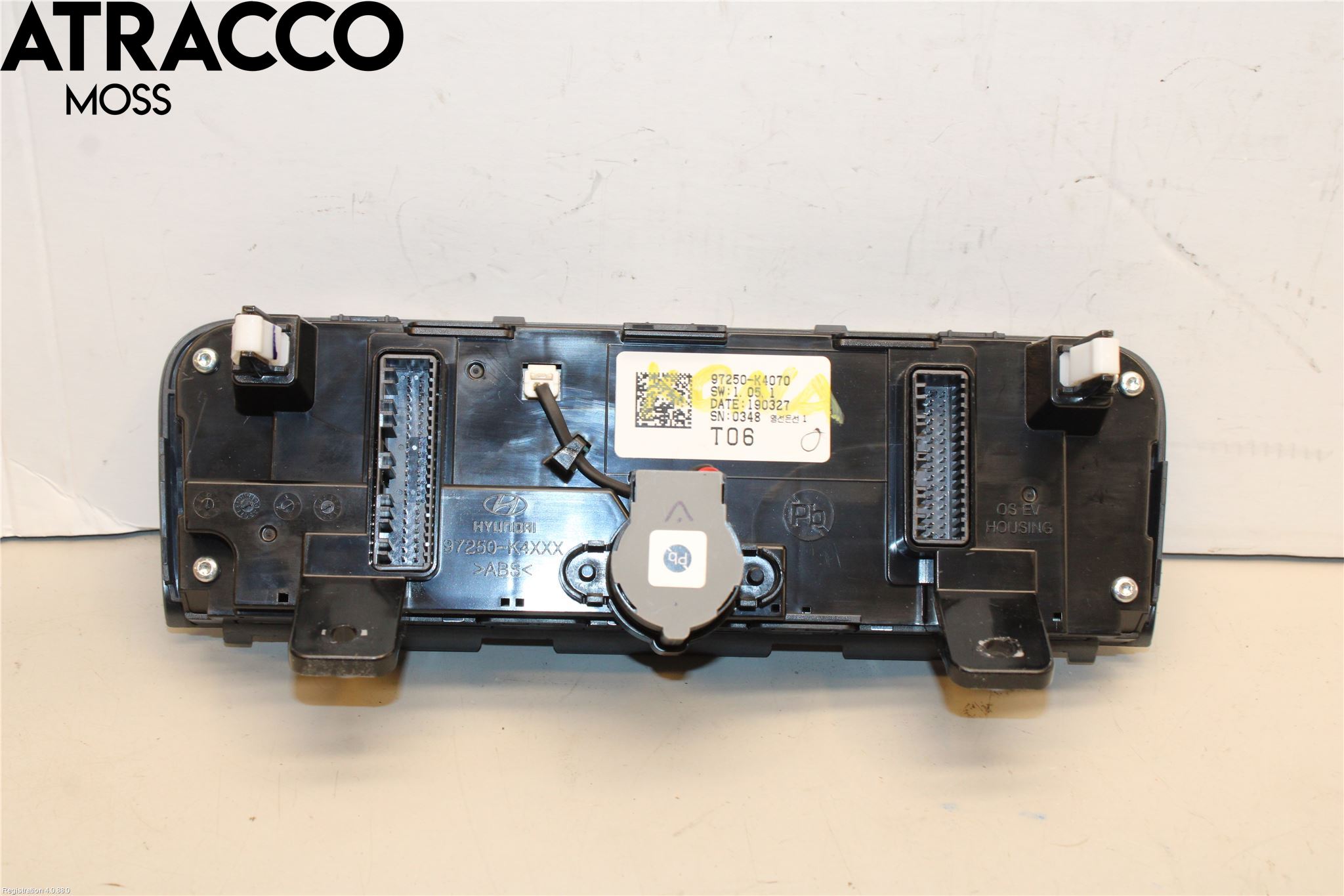 Hyundai KONA/ELECTRIC OS 18-23 Varme Ac Betjening-Display