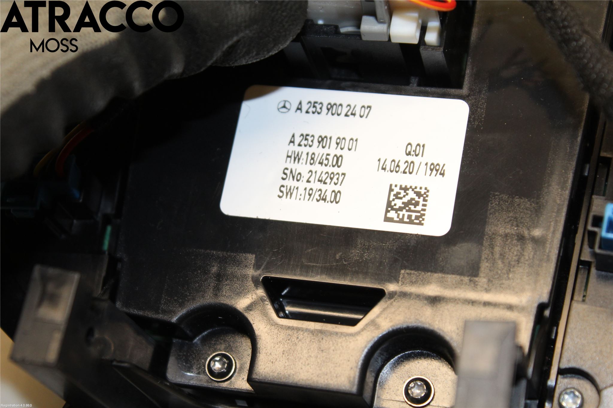 Mercedes-Benz MB EQC (N293) 20- Bryter Multifunksjon