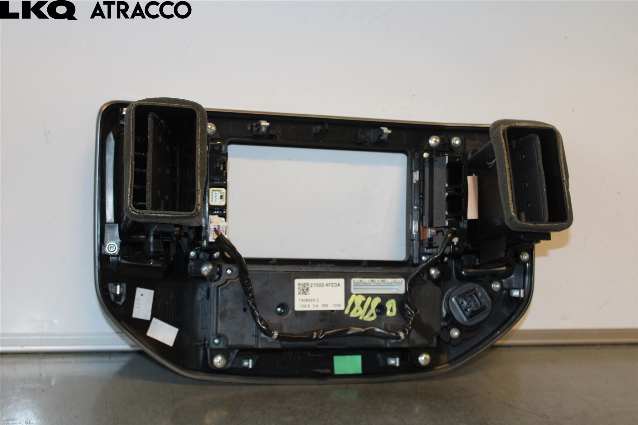 Nissan E-NV200/EVALIA Varme Ac Betjening-Display