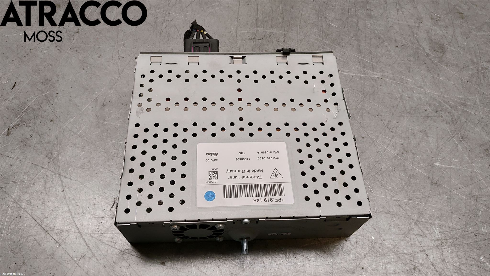 Porsche PANAMERA 09- Stereo Radio