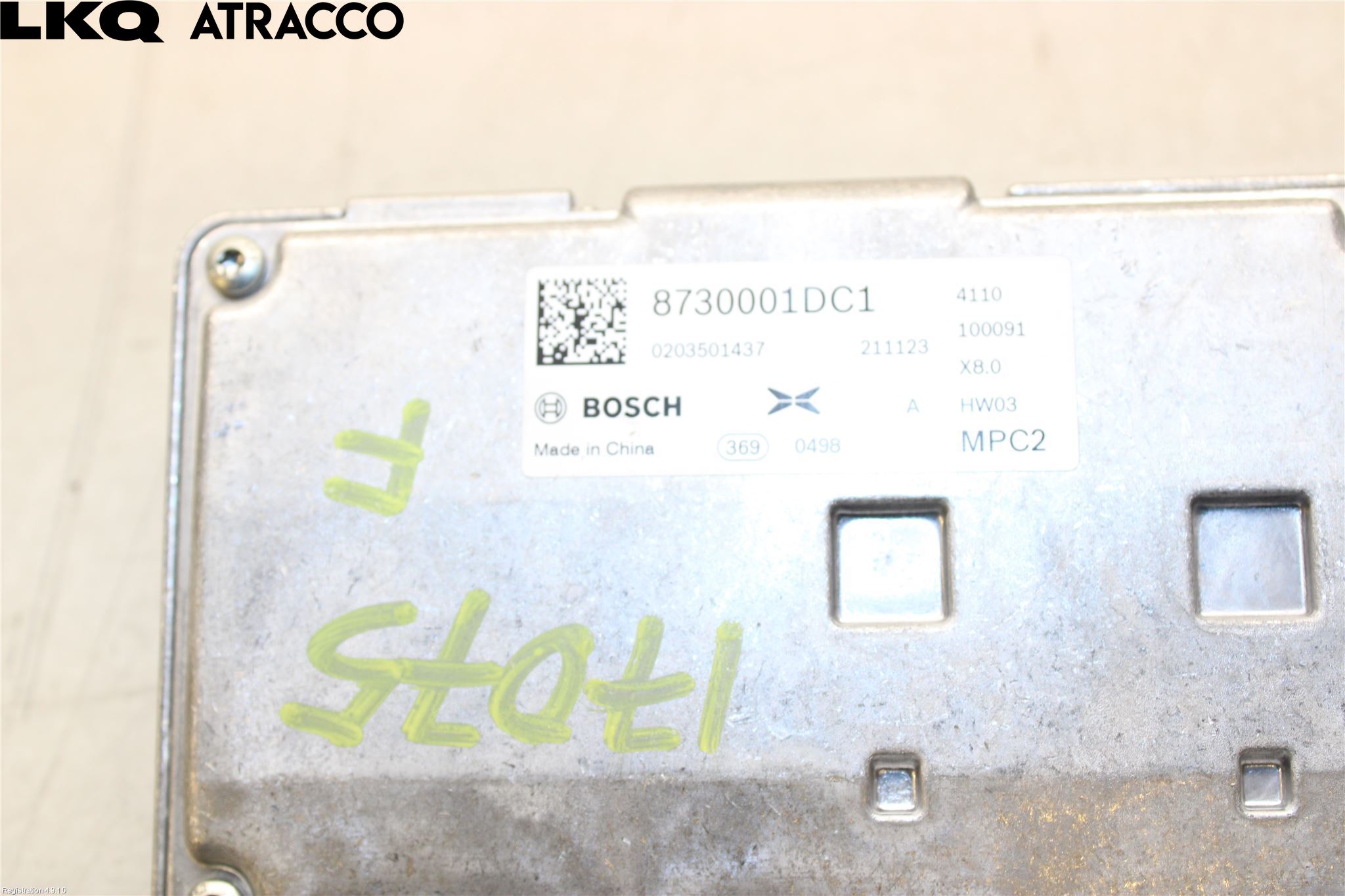 XPENG G3 21- Sensor Kollisjonsbeskyttelse