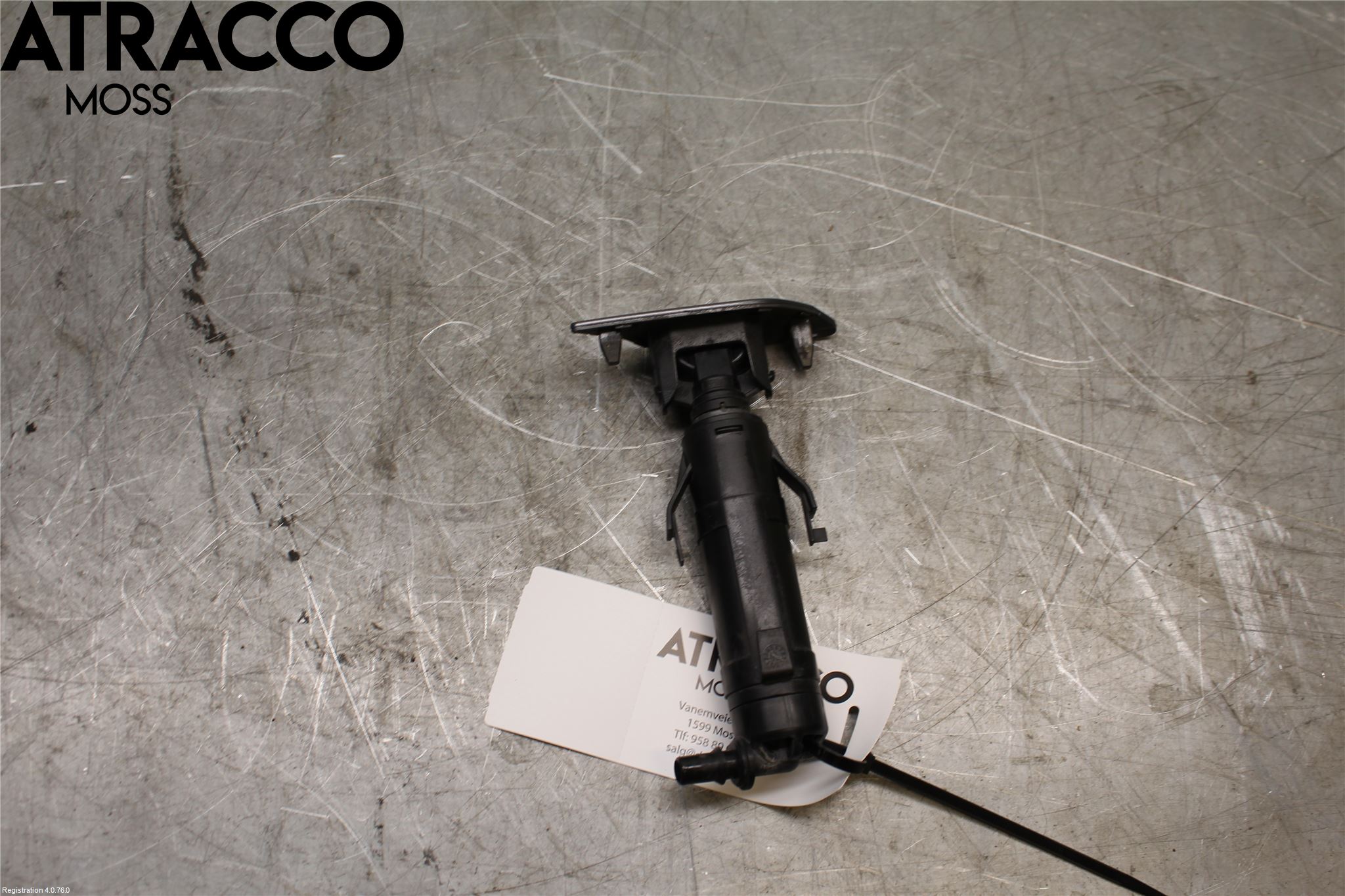 Volkswagen VW TOURAN 10-15 Spylerdyse Frontlykter