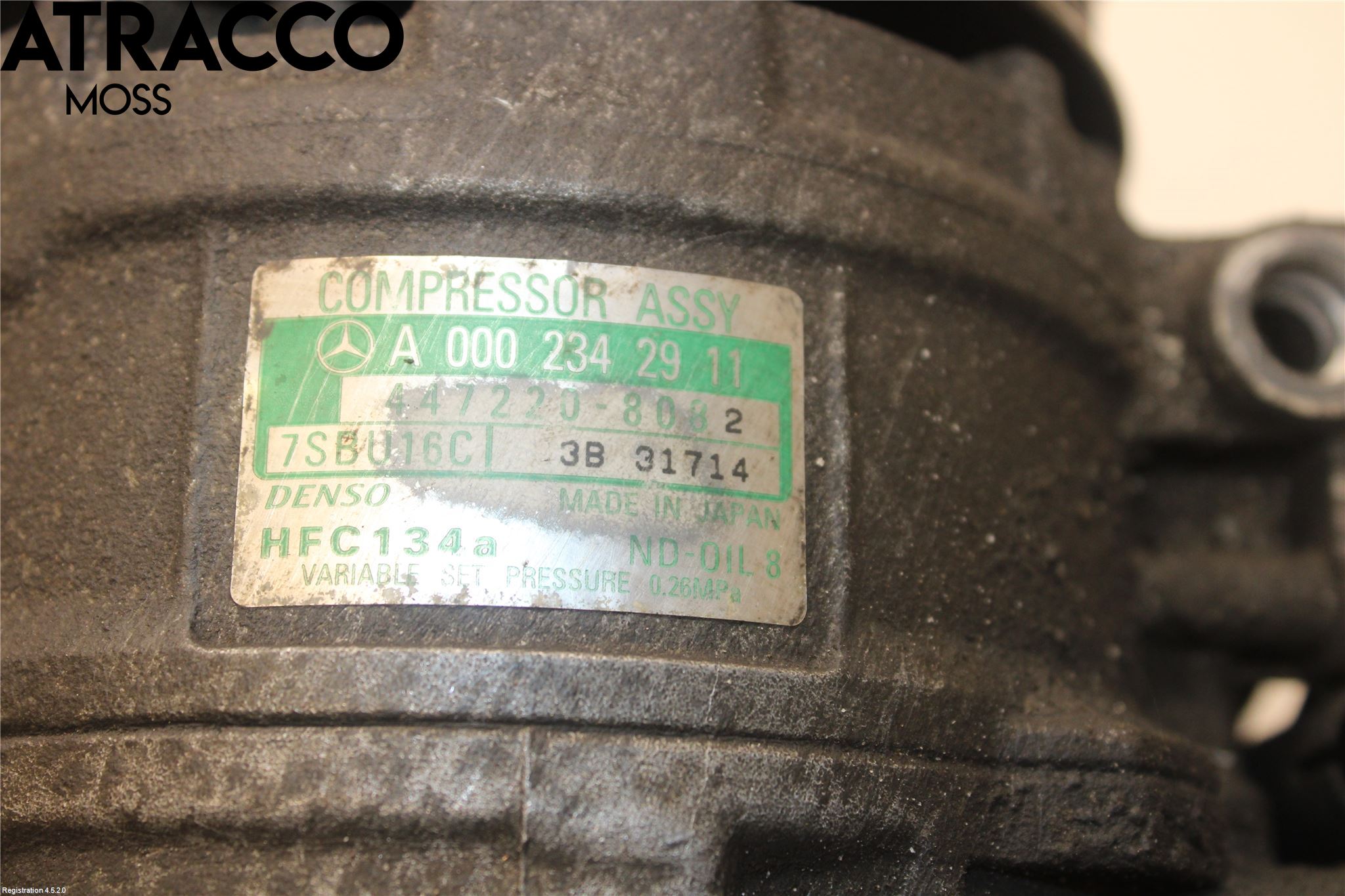 Mercedes-Benz MB E-KLASS (W210) 96-03 Varme Ac Kompressor