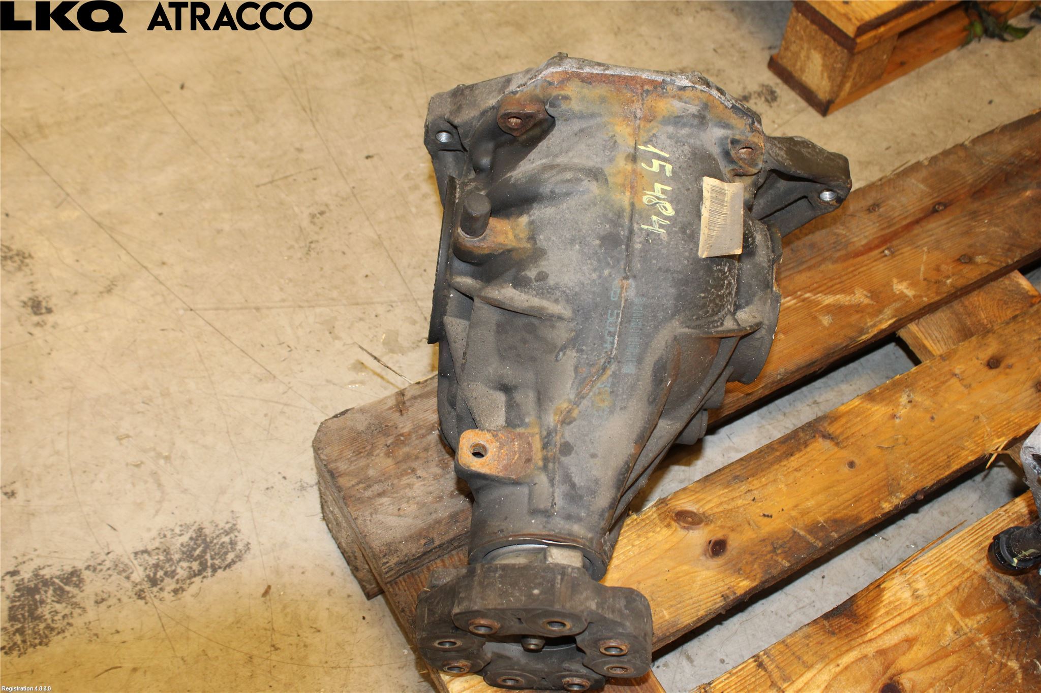 Mercedes-Benz MB C-KLASS (W205) 14-21 Bakaksel Kardang Bak -Diff