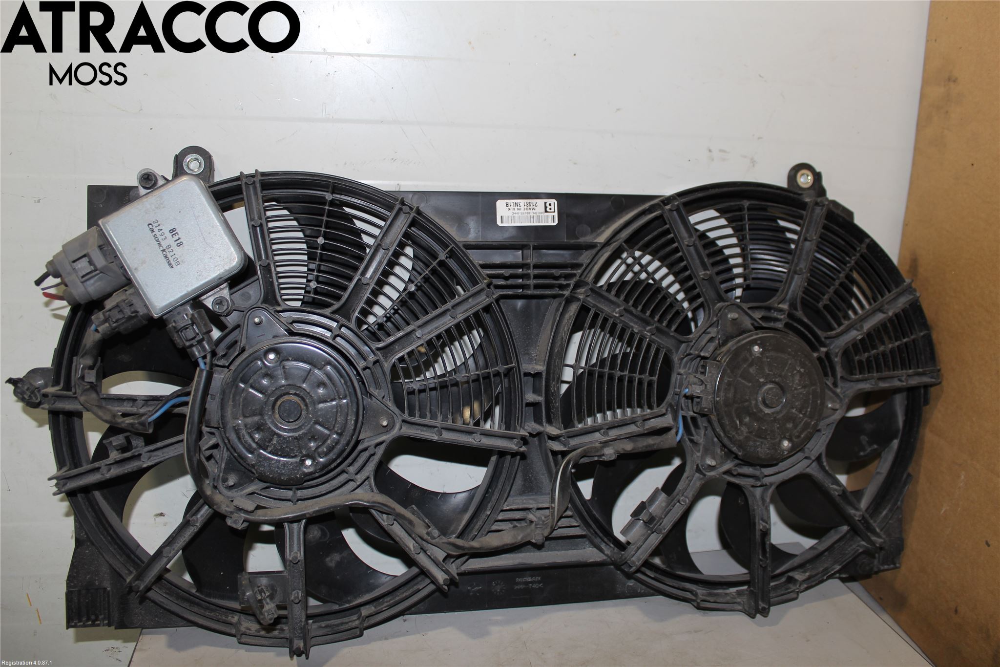 Nissan LEAF 18- Kjølevifte Elektrisk