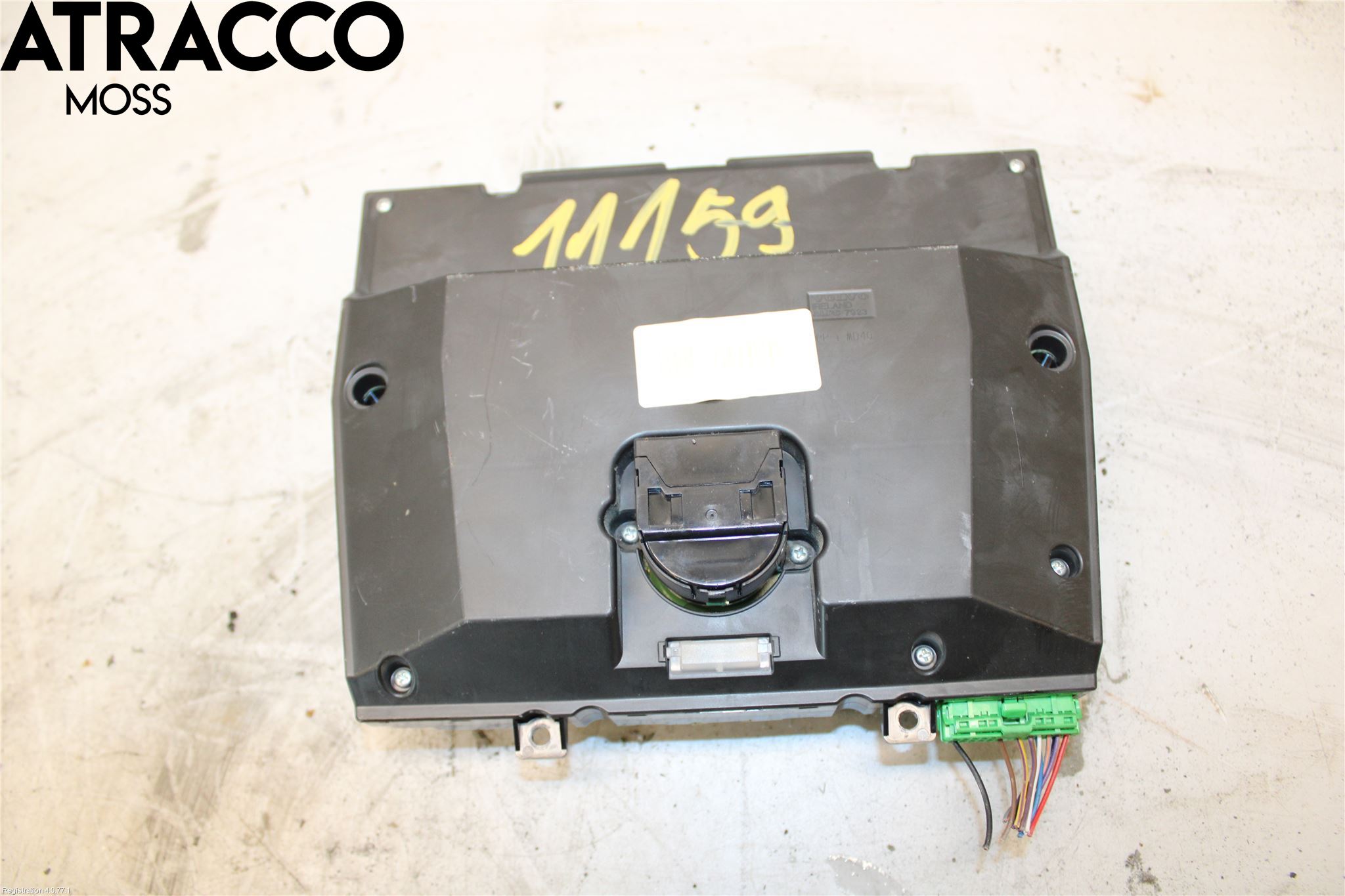 Volvo XC70 08-13 Varme Ac Betjening-Display