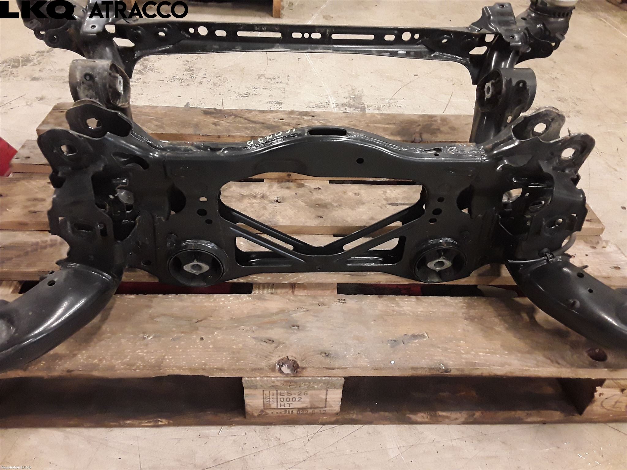 Audi E-TRON, S GE 19- Bakaksel Feste Travers-Ramme