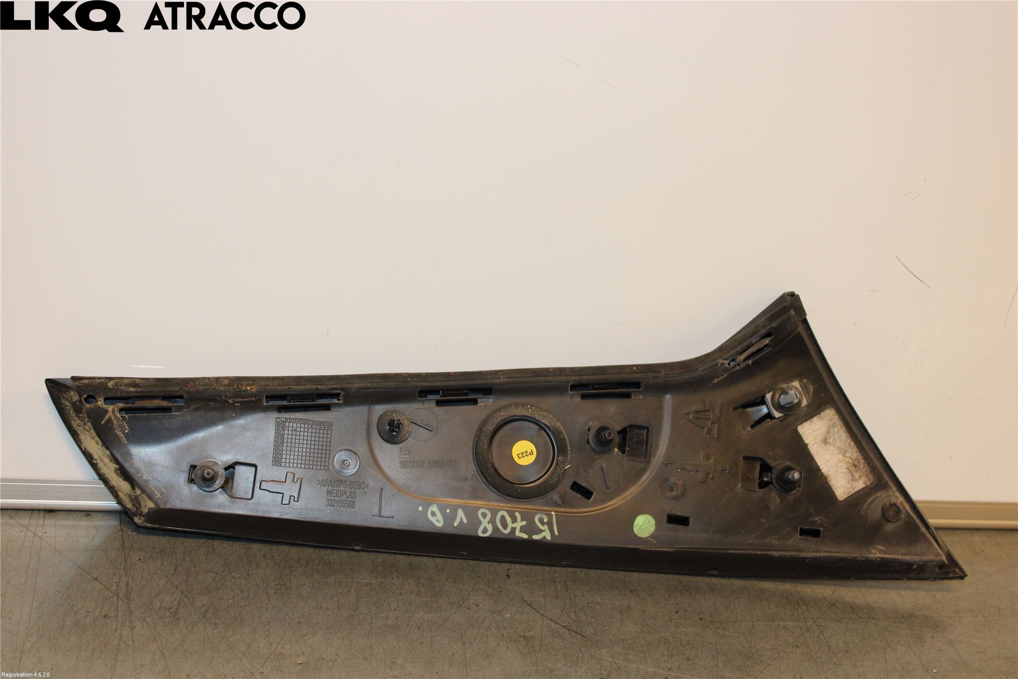 Opel ASTRA K 16-22 Dør Dekorlist Vb