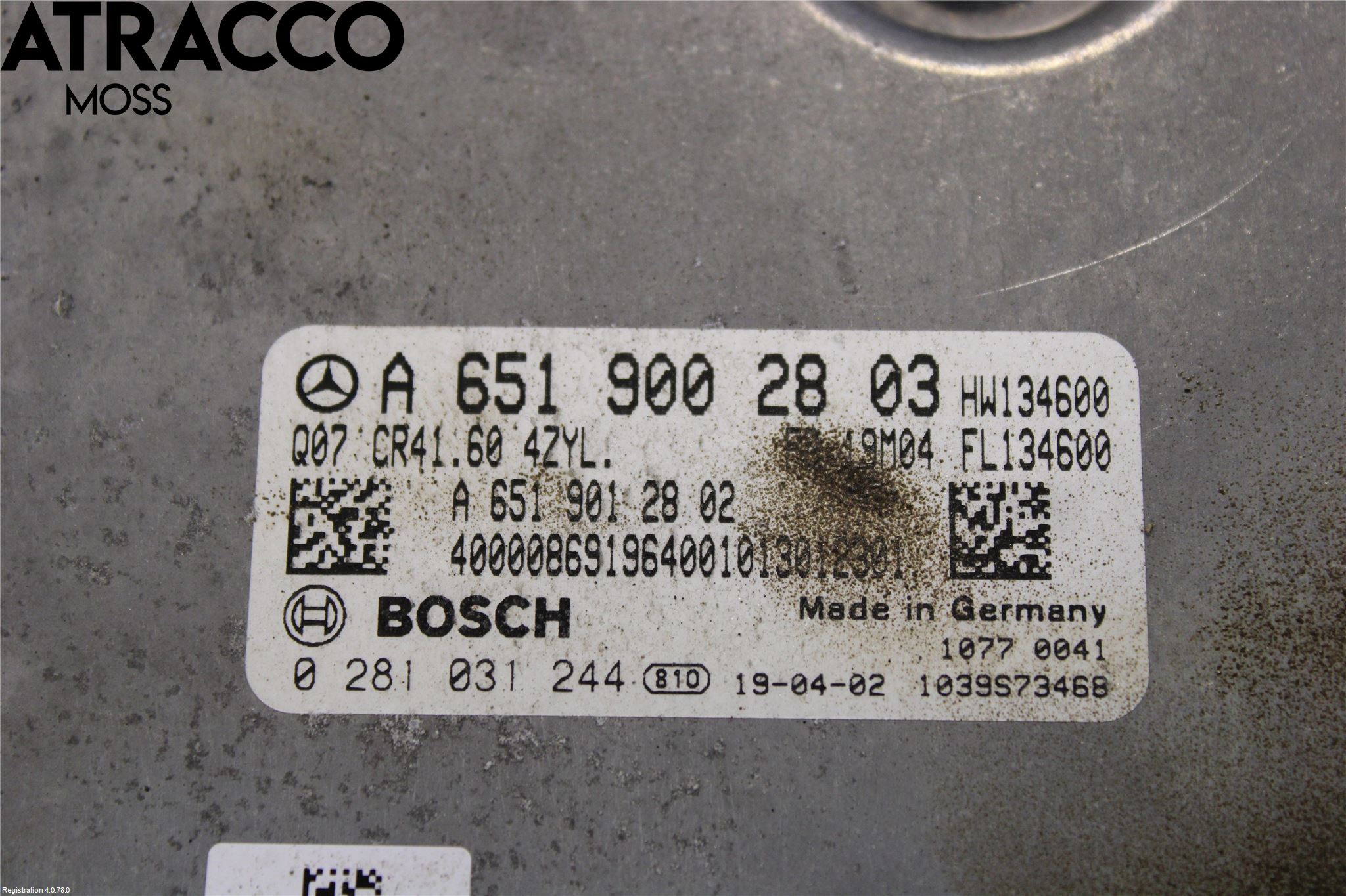 Mercedes-Benz MB VITO/V-KLASS (W640,W447,W448) 14- Styreenhet Innsprøytning