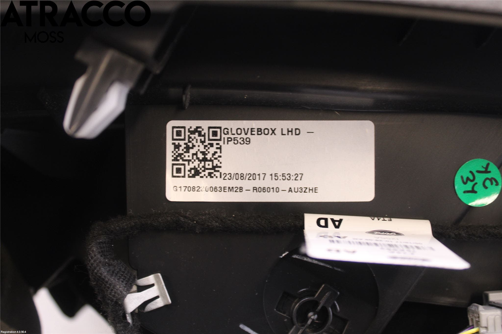 Ford S-MAX 15- Innr Konsoll-Lomme