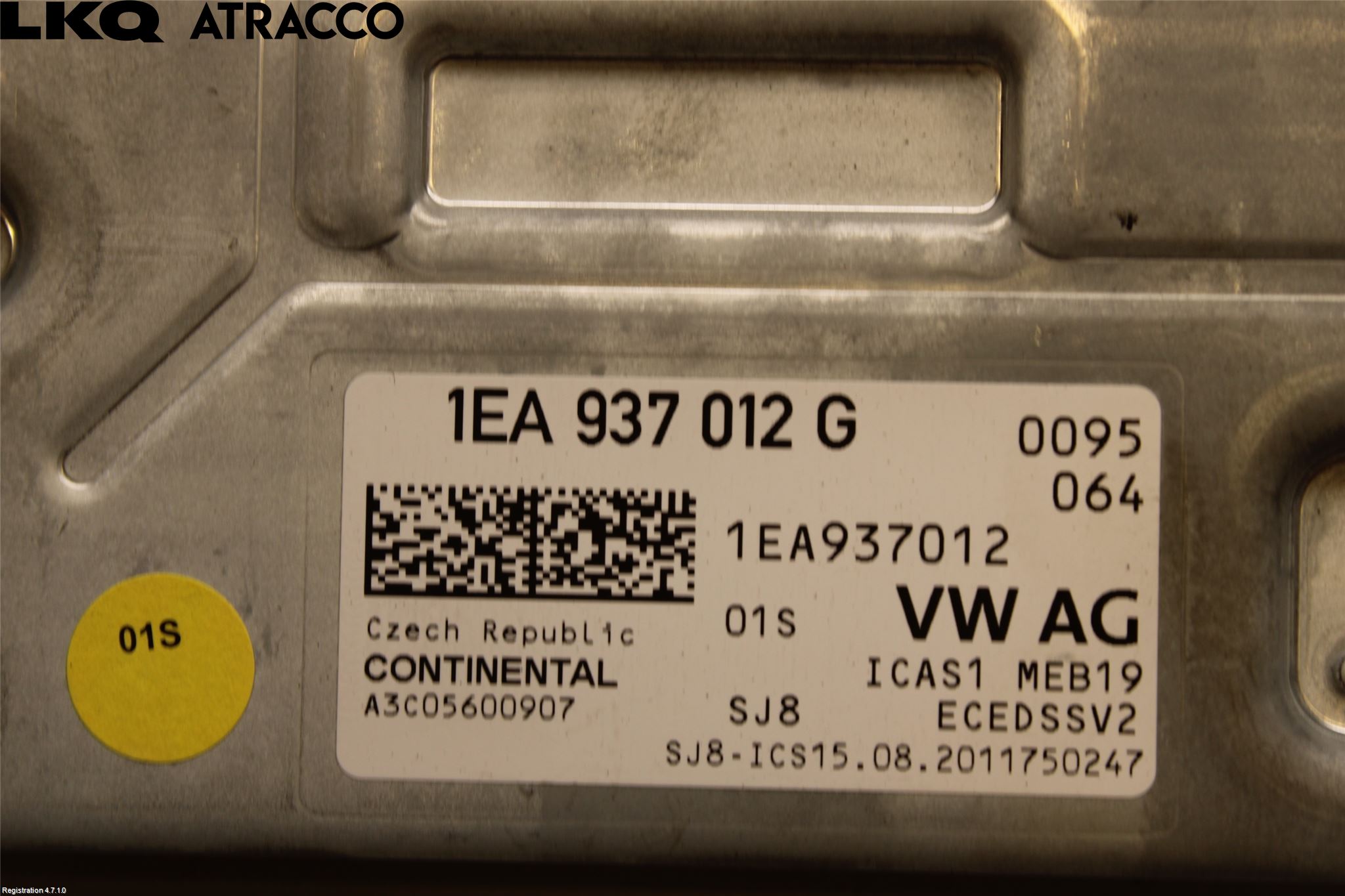 Volkswagen VW ID.3 21- Styreenhet Øvrig