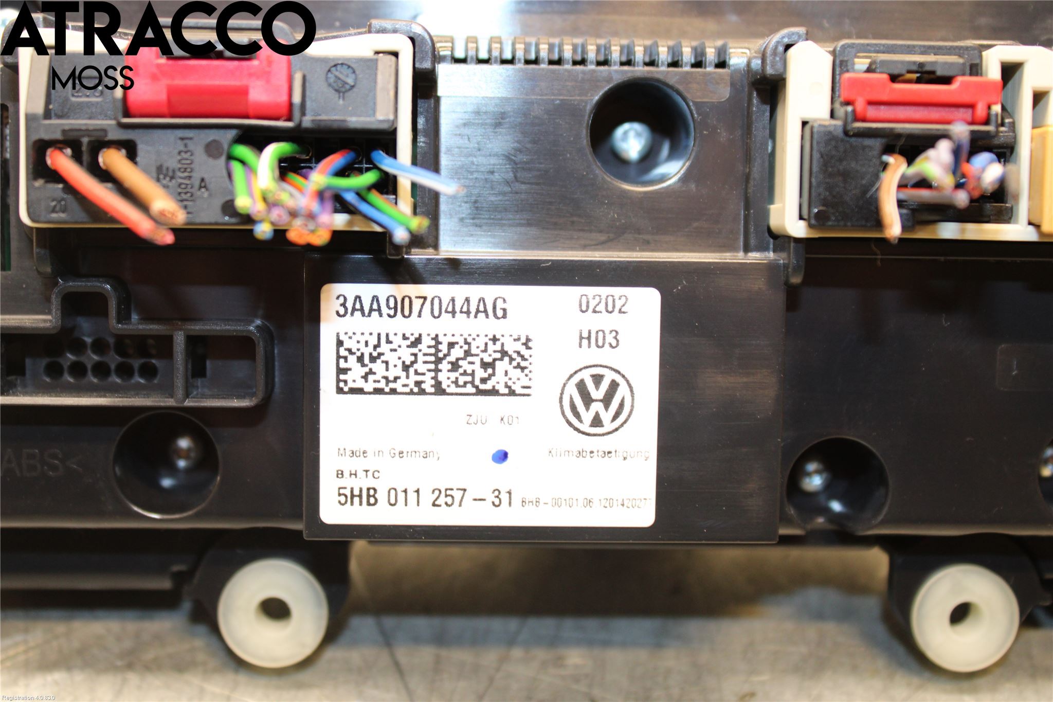 Volkswagen VW PASSAT 11-14 Varme Ac Betjening-Display