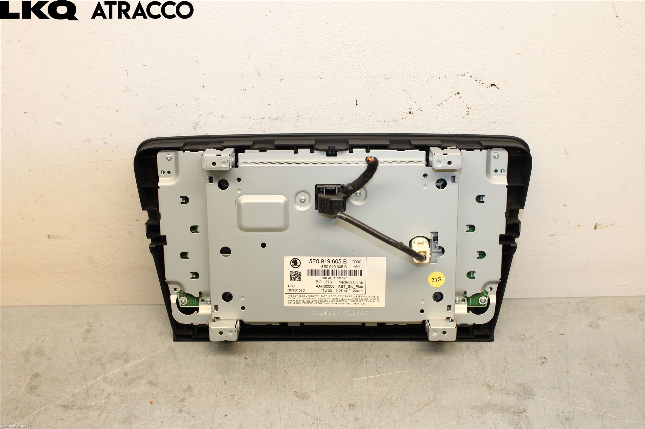 Skoda OCTAVIA (5E) 13-20 Stereo Radio