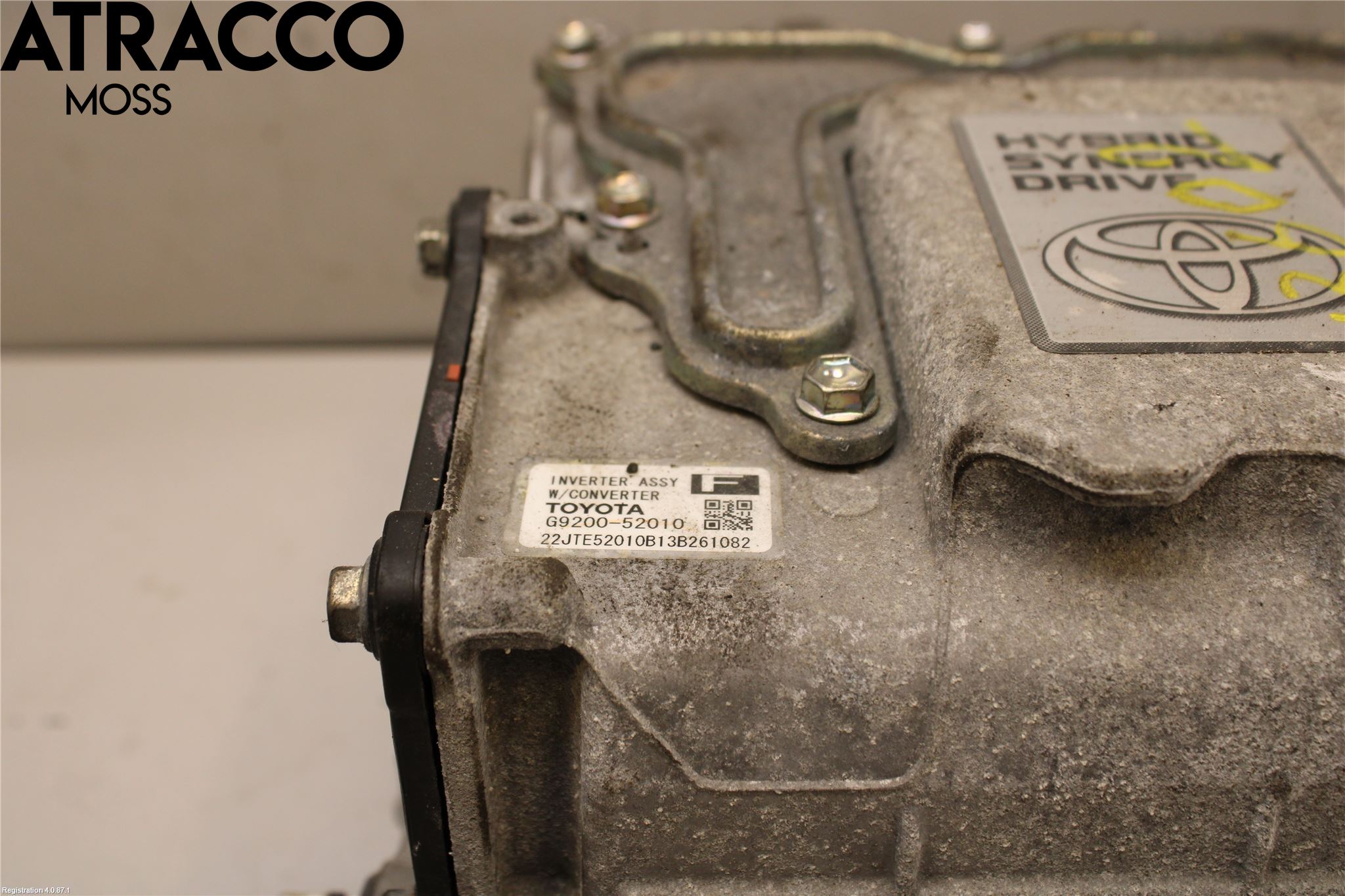 Toyota YARIS XP130 12-14 Inverter Hybrid