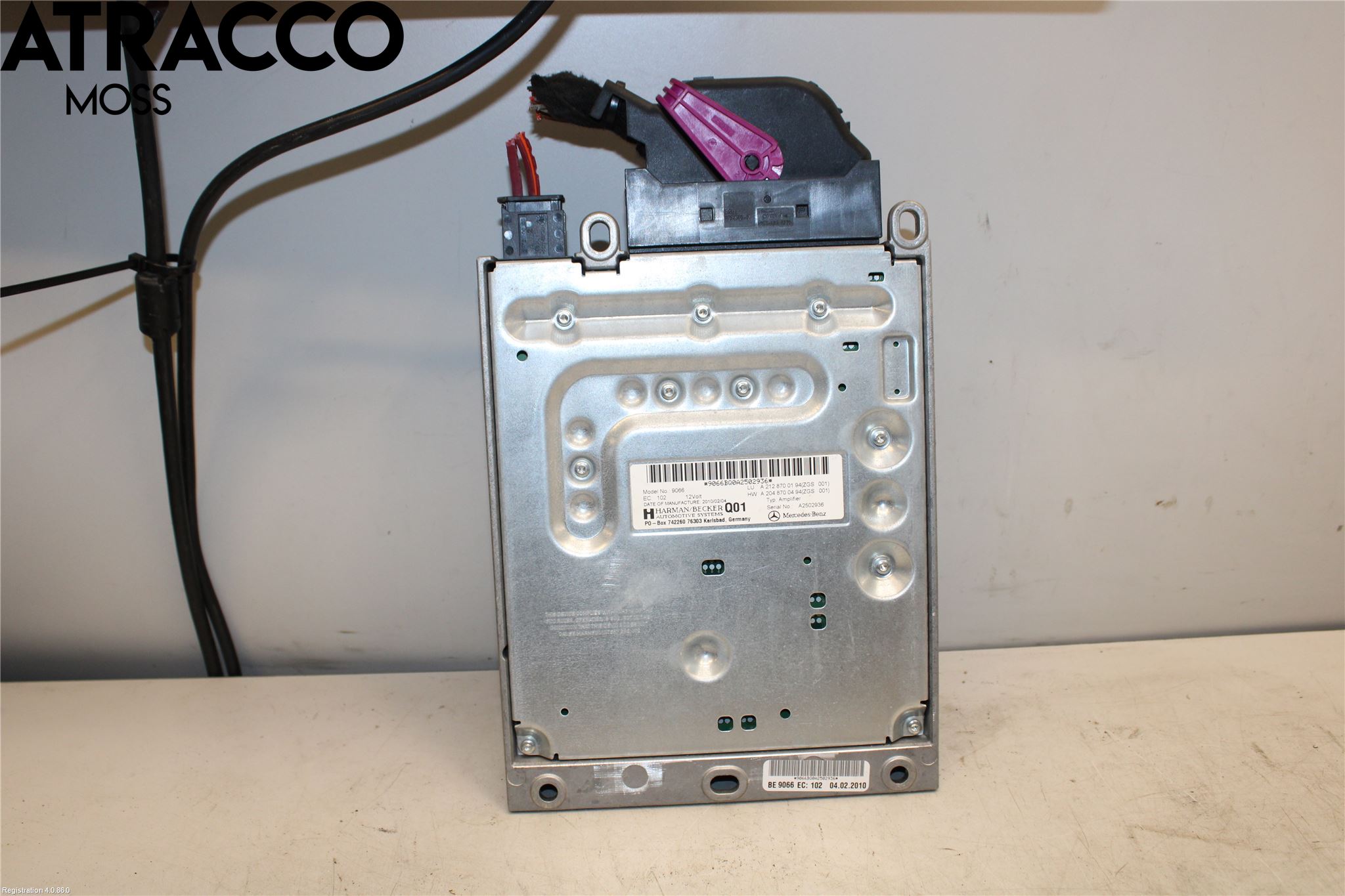 Mercedes-Benz MB E-KLASS (W212) 09-16 Stereo Forsterker