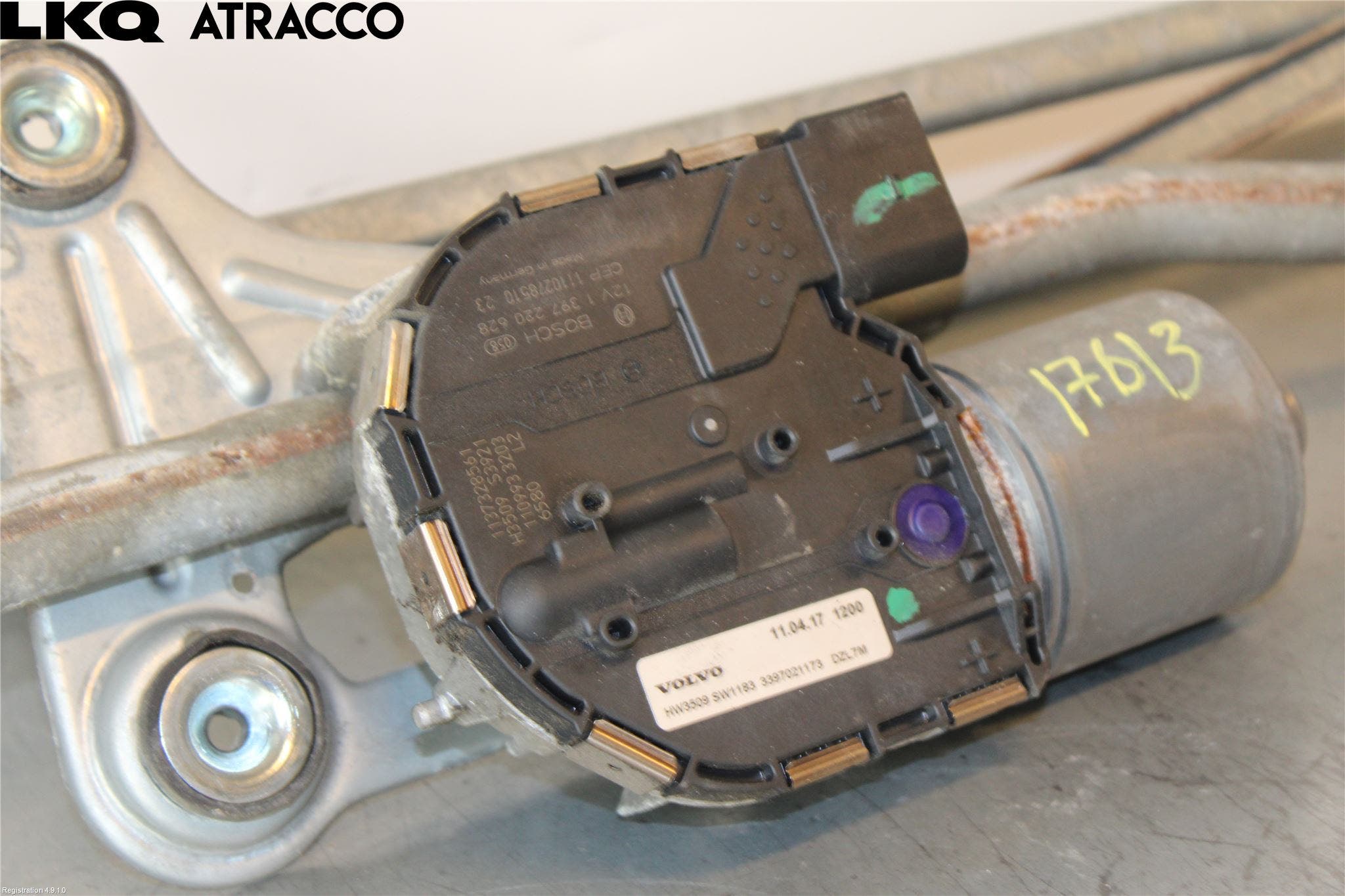 Volvo V60 11-13 Viskermotor Frontrute