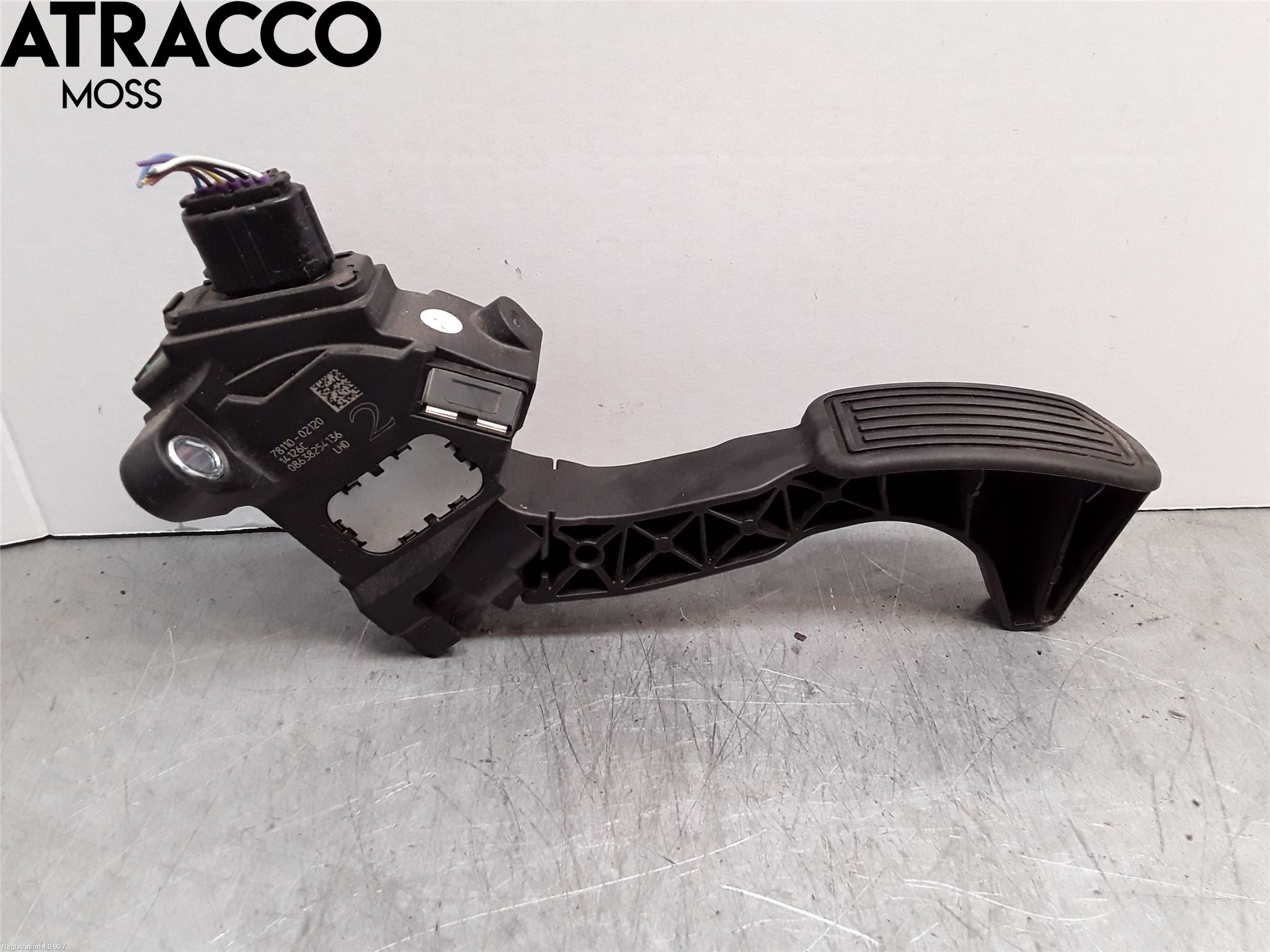 Toyota AURIS 13-19 Pedal Gas-Brems-Clutch