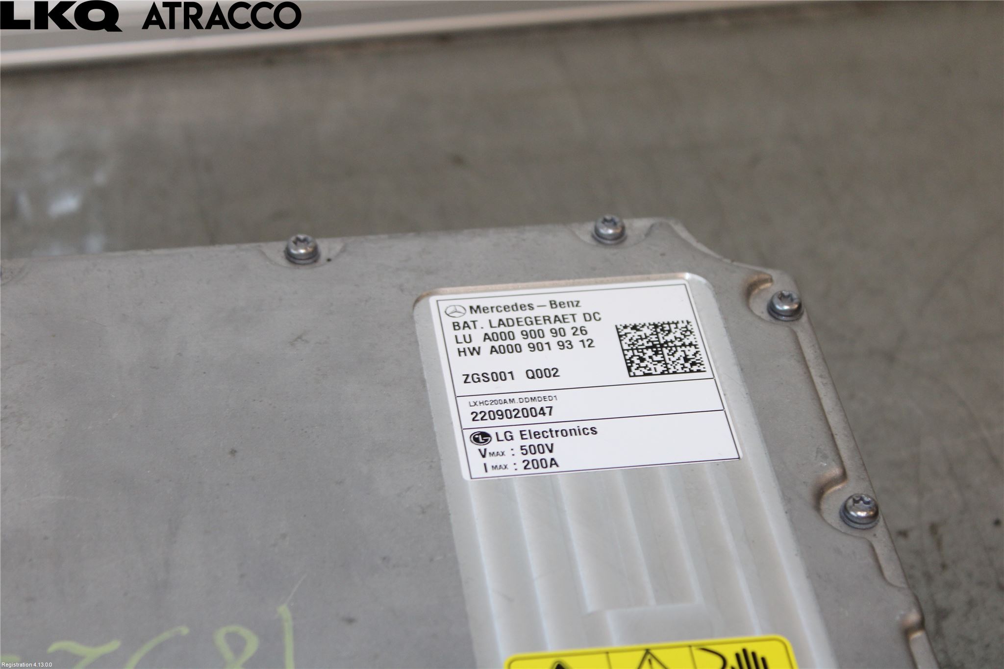 Mercedes-Benz MB EQC (N293) 20- Batterilader Hybrid