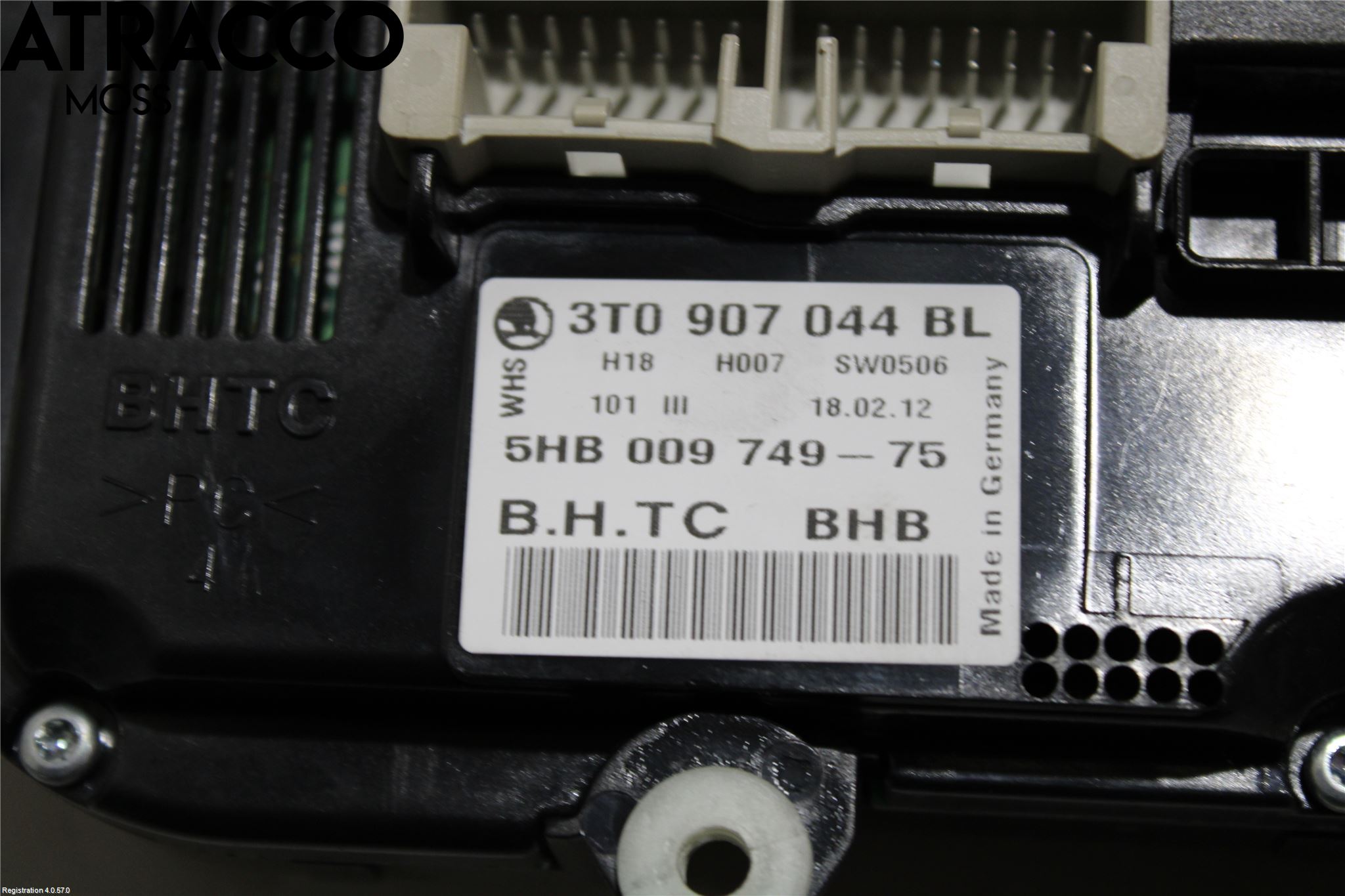 Skoda SUPERB 09-15 Varme Ac Betjening-Display