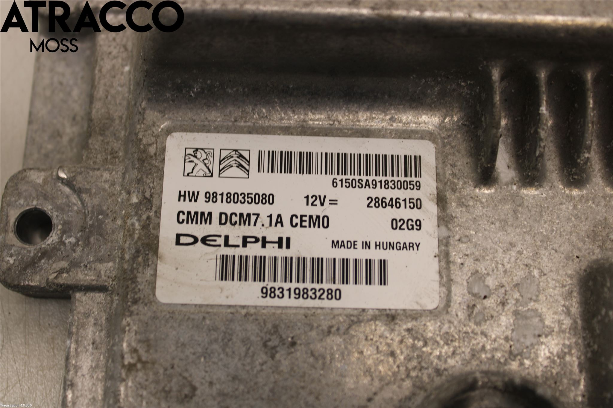 Opel VIVARO 20- Styreenhet Øvrig