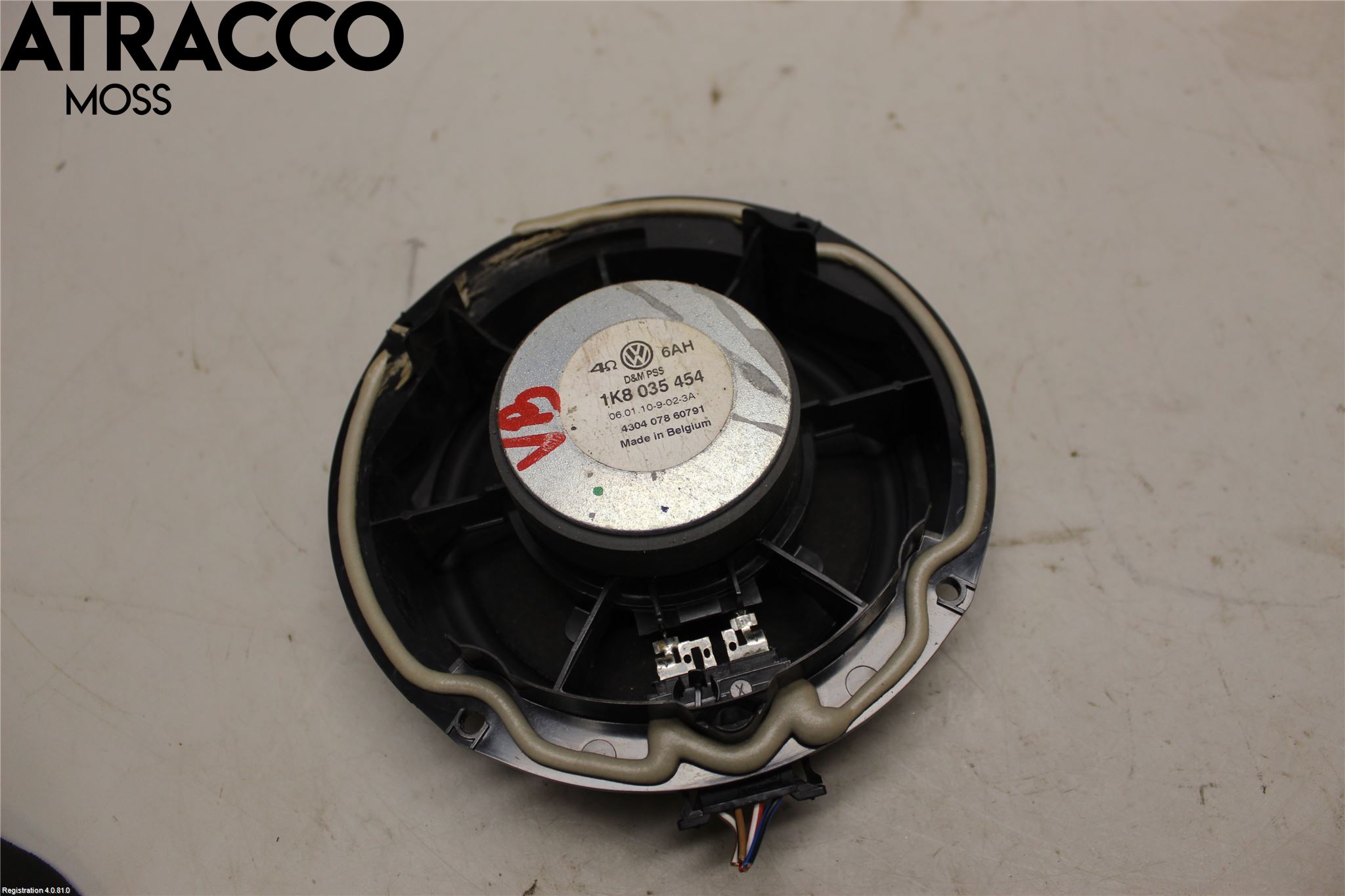 Volkswagen VW GOLF VI 09-13 Innr Høyttaler