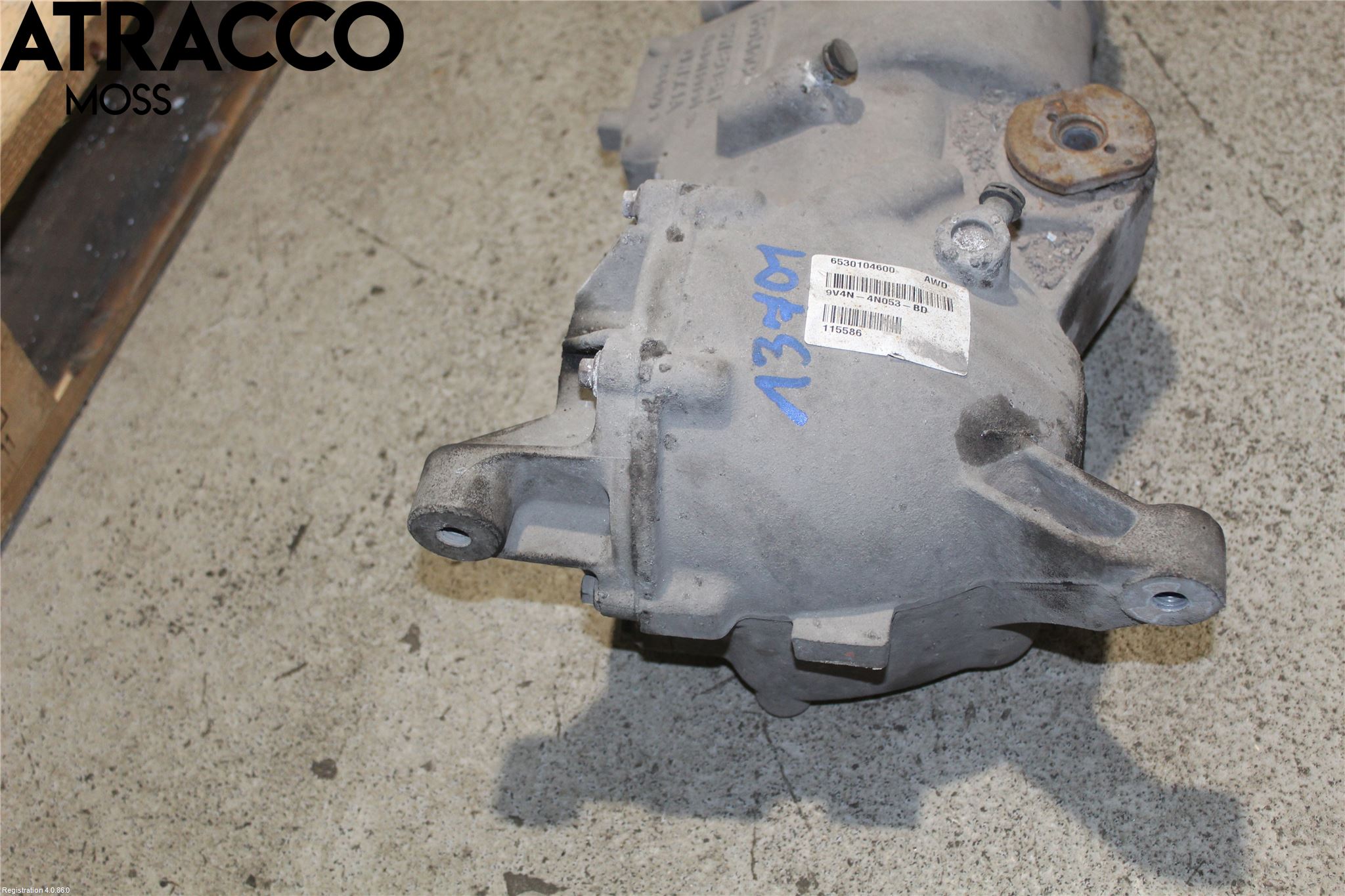 Ford KUGA 08-12 Bakaksel Kardang Bak -Diff