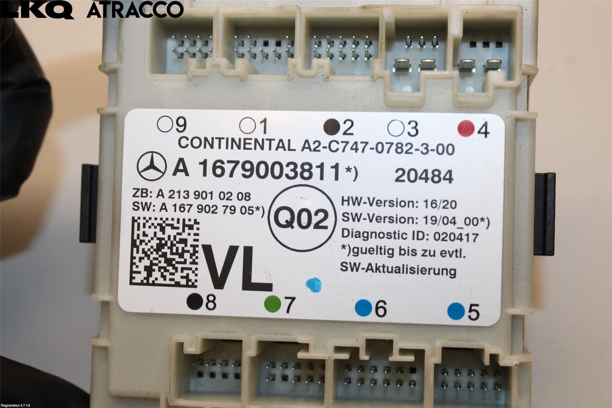 Mercedes-Benz MB EQC (N293) 20- Styreenhet Dør