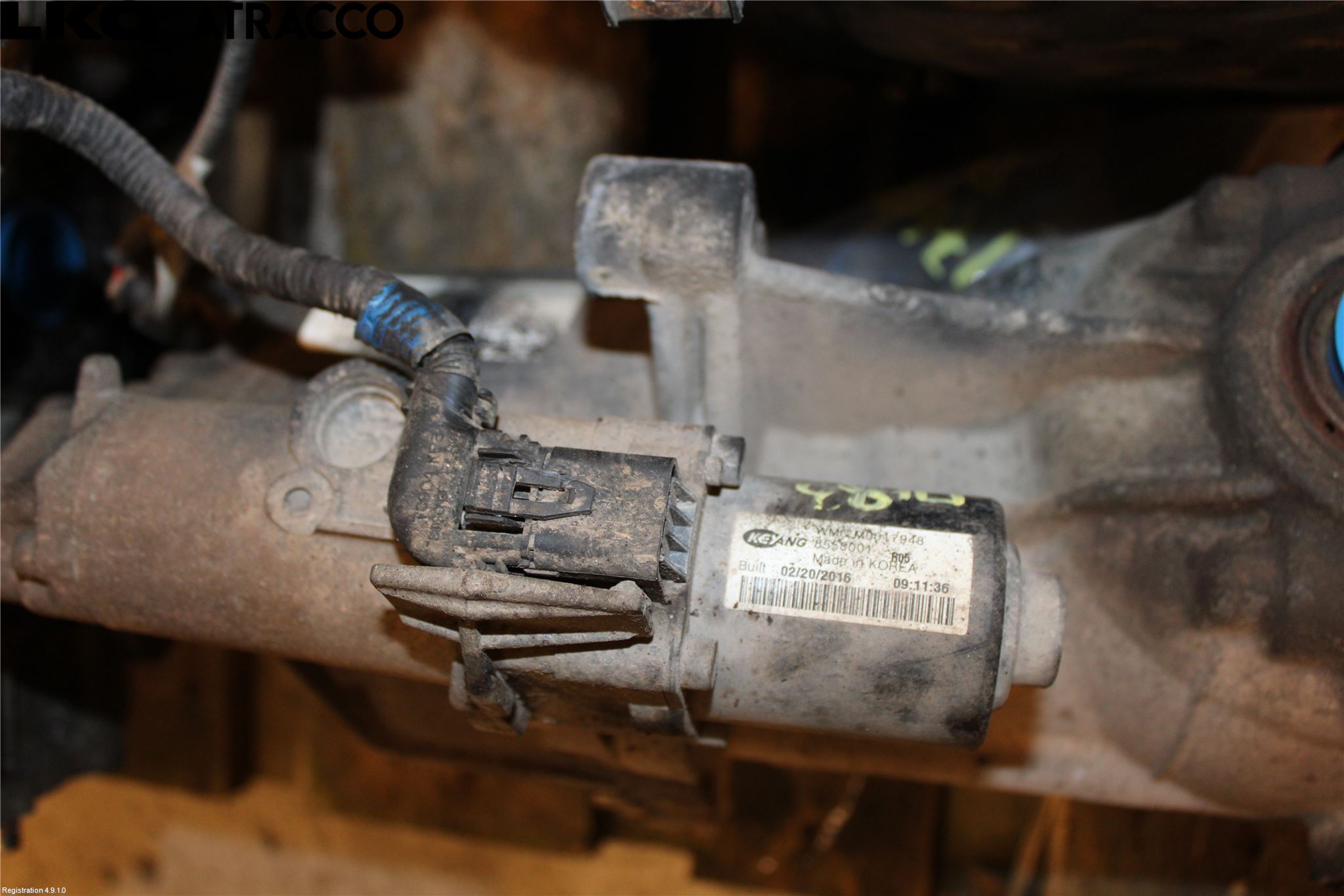 Kia SPORTAGE (SL) 11-15 Bakaksel Kardang Bak -Diff