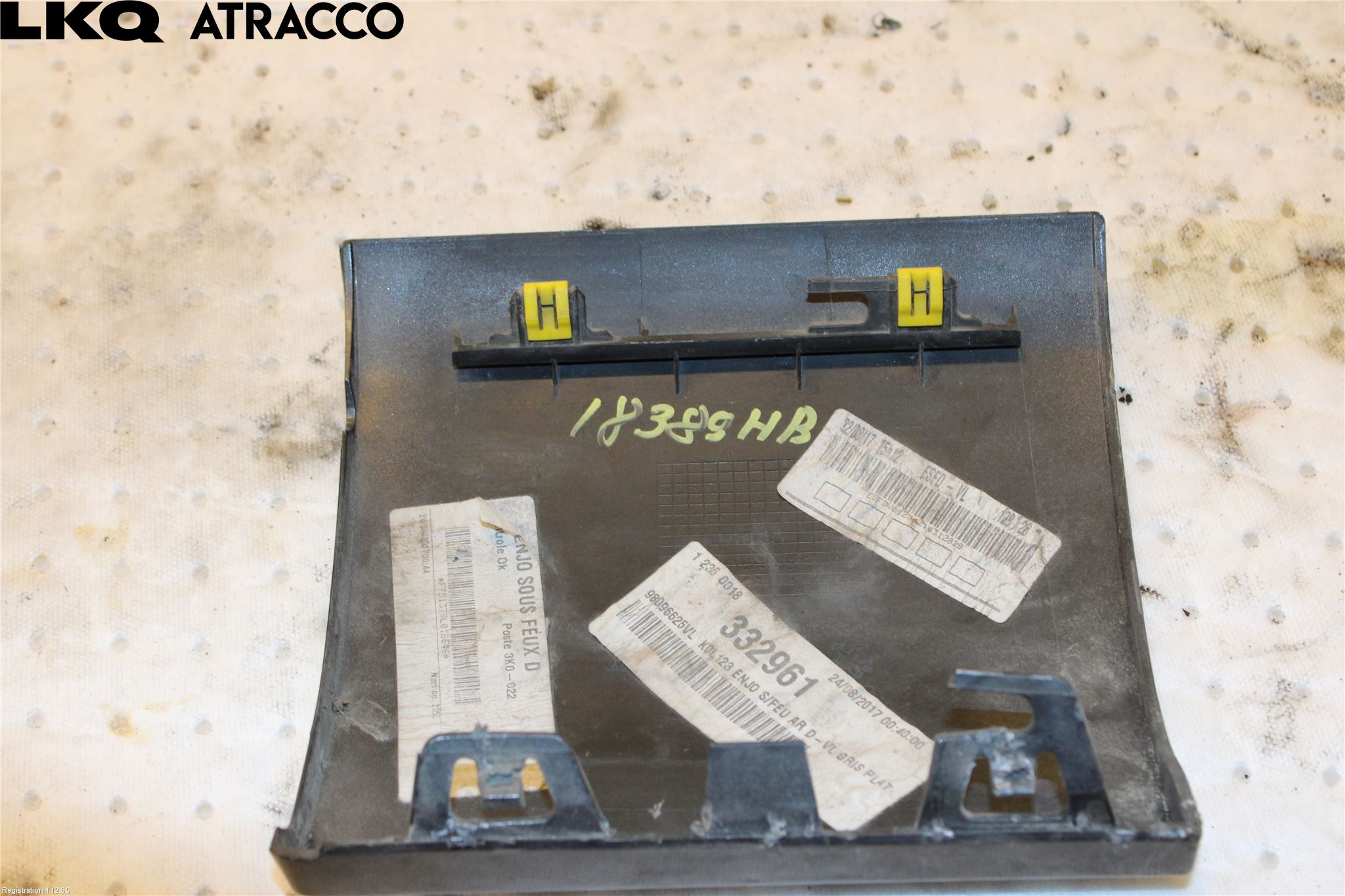 Toyota PROACE II 16- Støtfanger Bak Hjørne Høyre