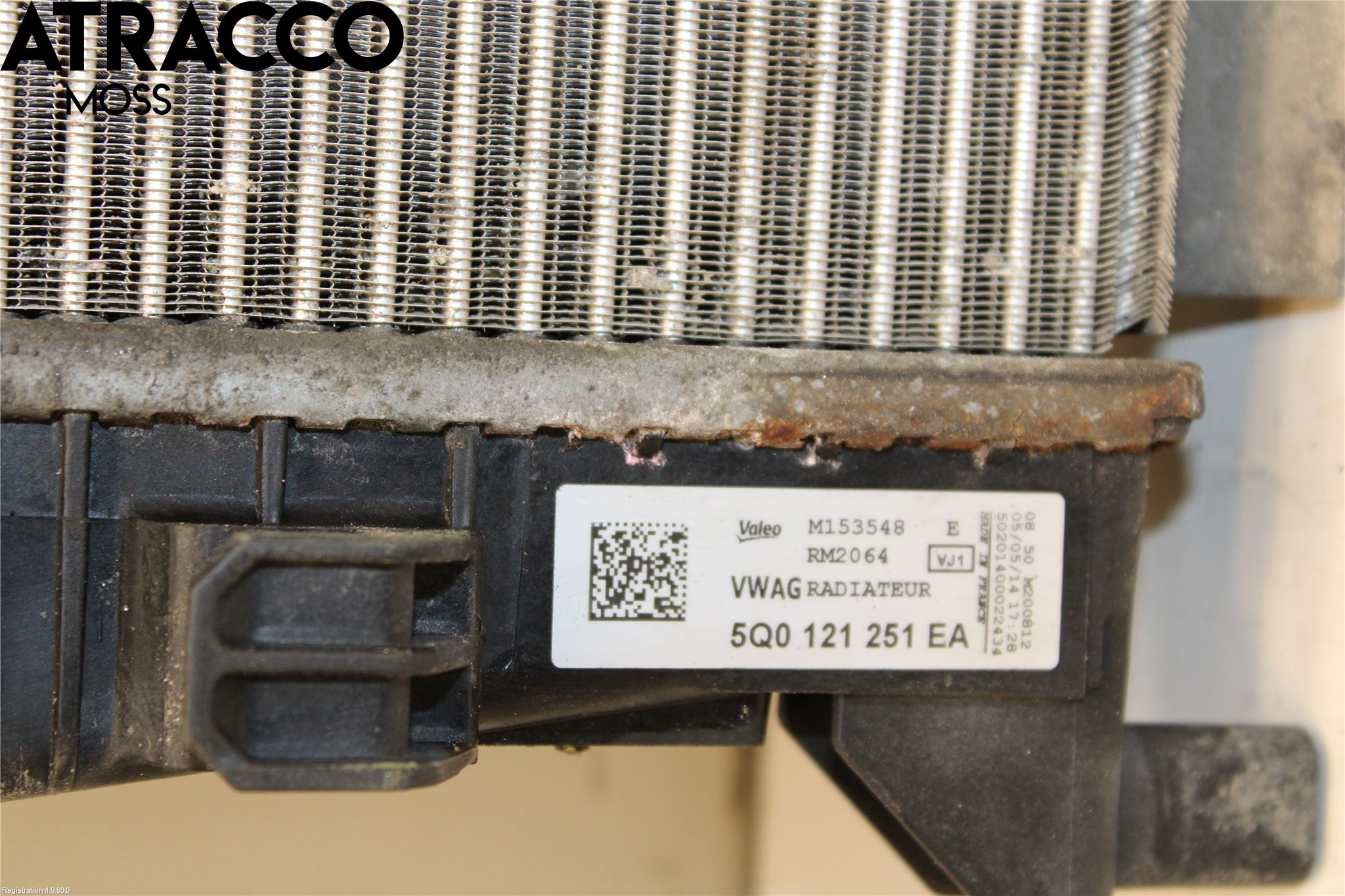 Volkswagen VW GOLF / E-GOLF VII 13-20 Radiator Manuell