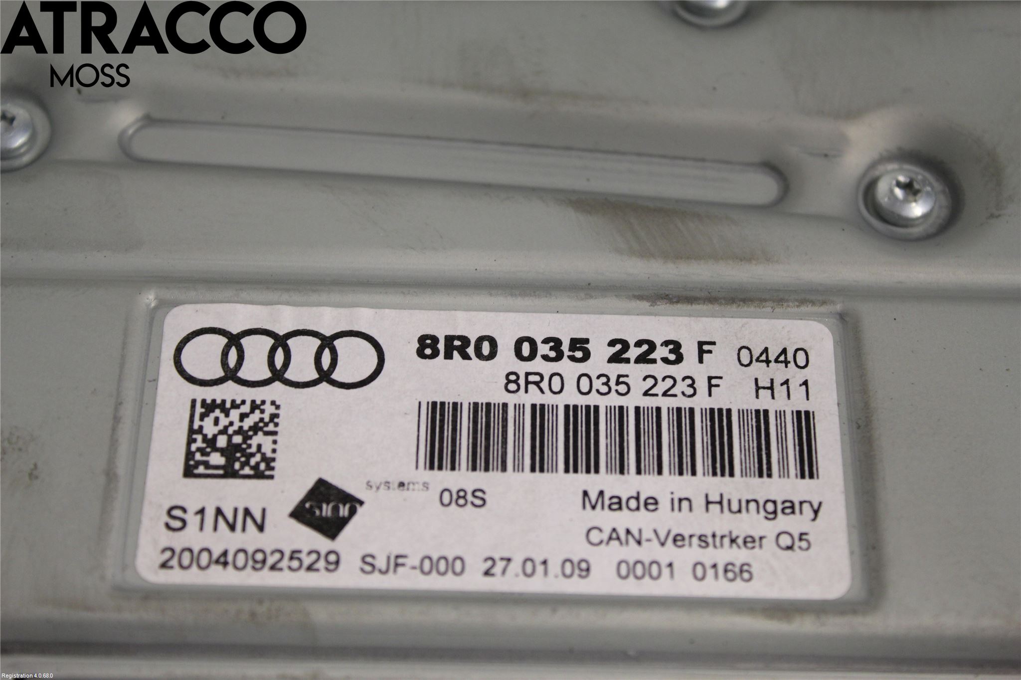 Audi A4/S4 08-11 Stereo Forsterker
