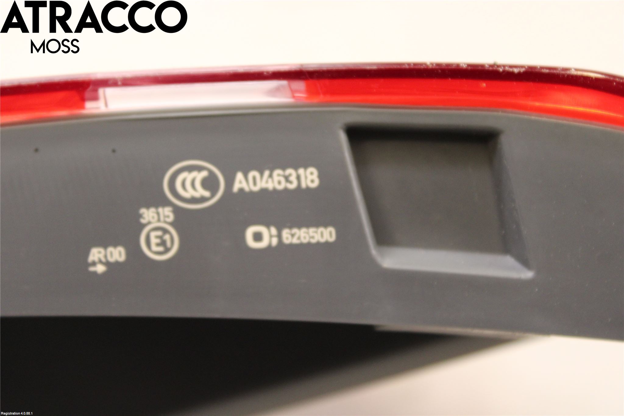 Mercedes-Benz MB B-KLASS (W246/W242) 12-19 Baklykt Høyre  På Luke(Indre)