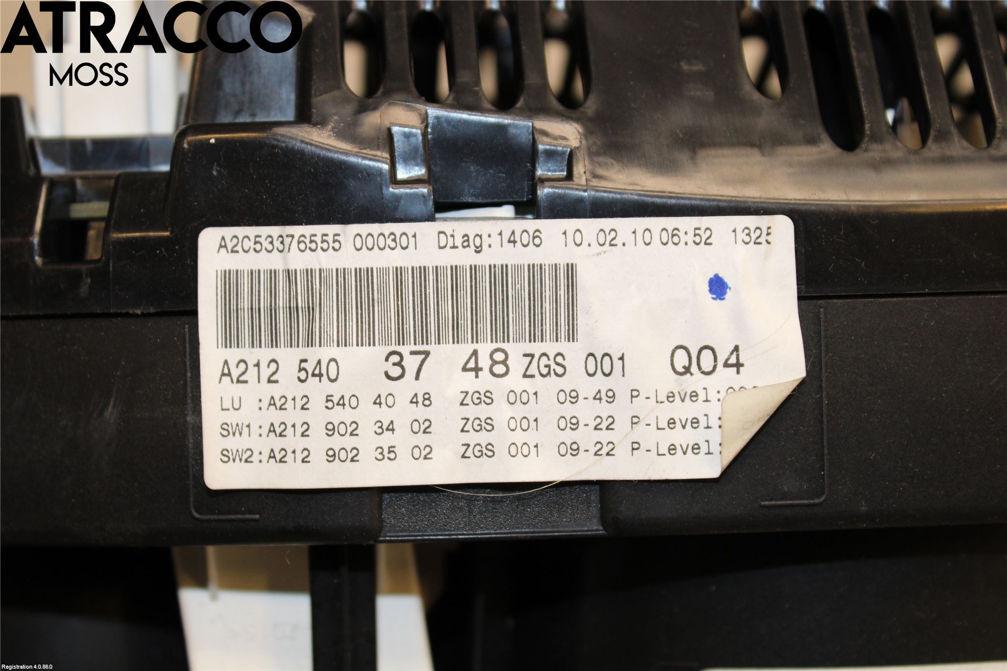 Mercedes-Benz MB E-KLASS (W212) 09-16 Instr Kombinert