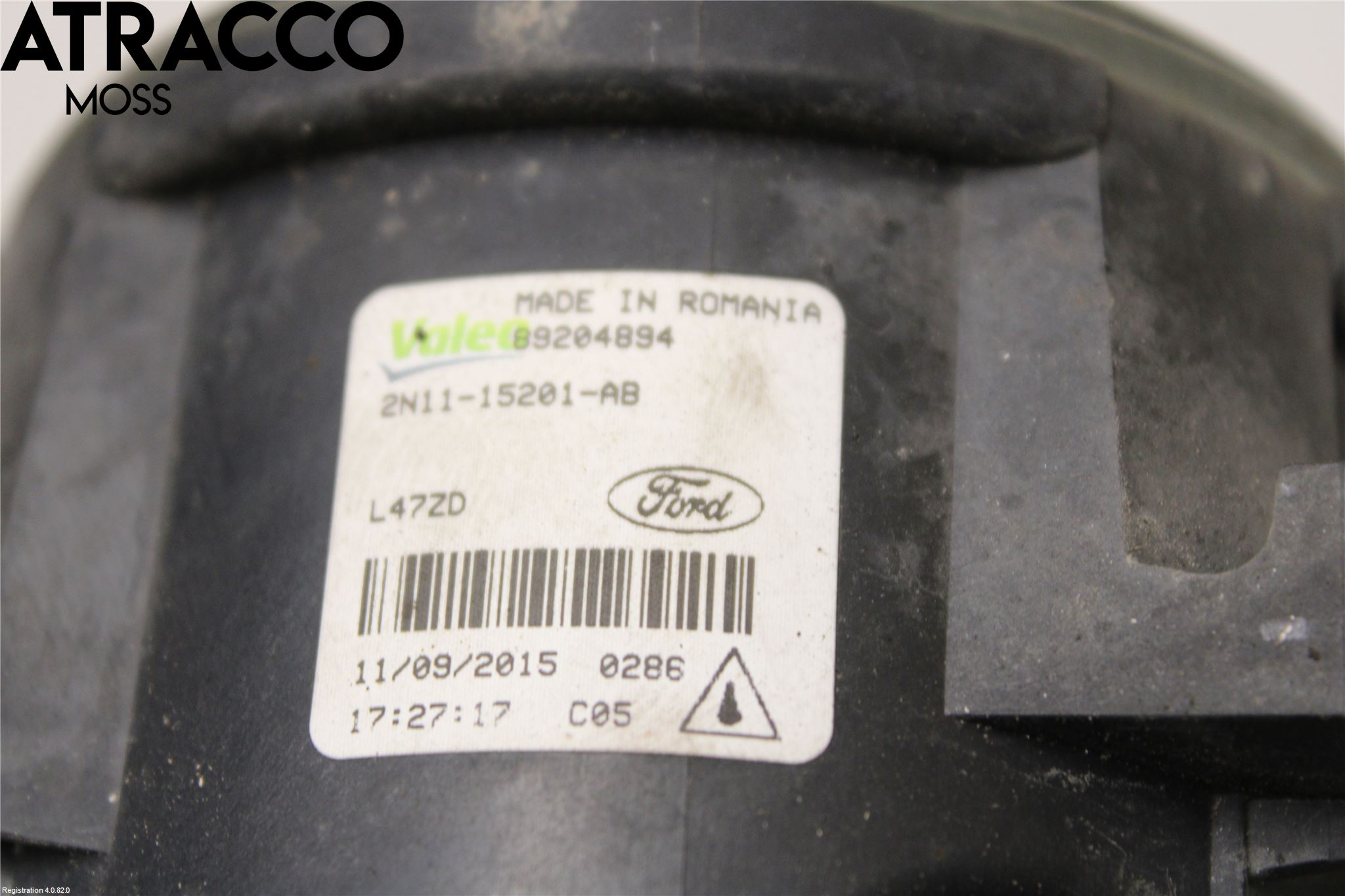 Ford FIESTA 13-17 Frontlykt-Kurve-Tåkelys