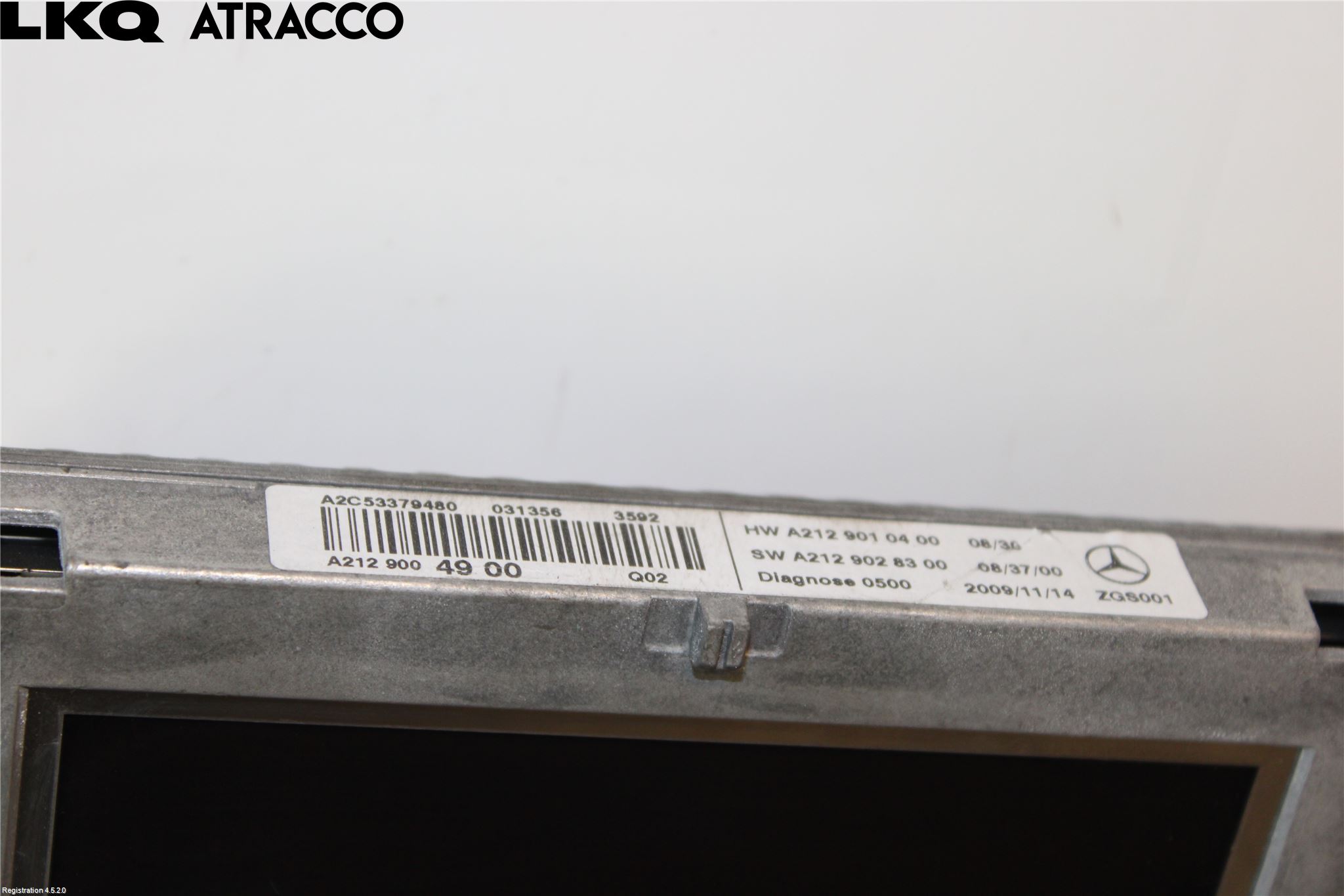 Mercedes-Benz MB E-KLASS (W212) 09-16 Multifunktionsdisplay